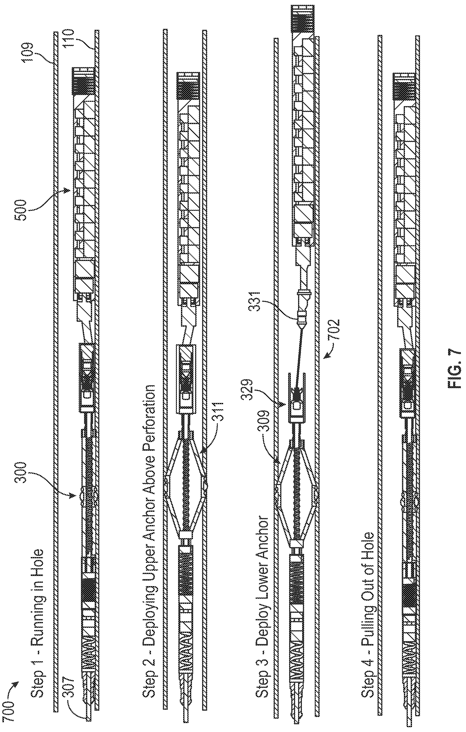 Patent US12320214 Figure 4 – Anchor assemblies for use on a cable and processes for using same