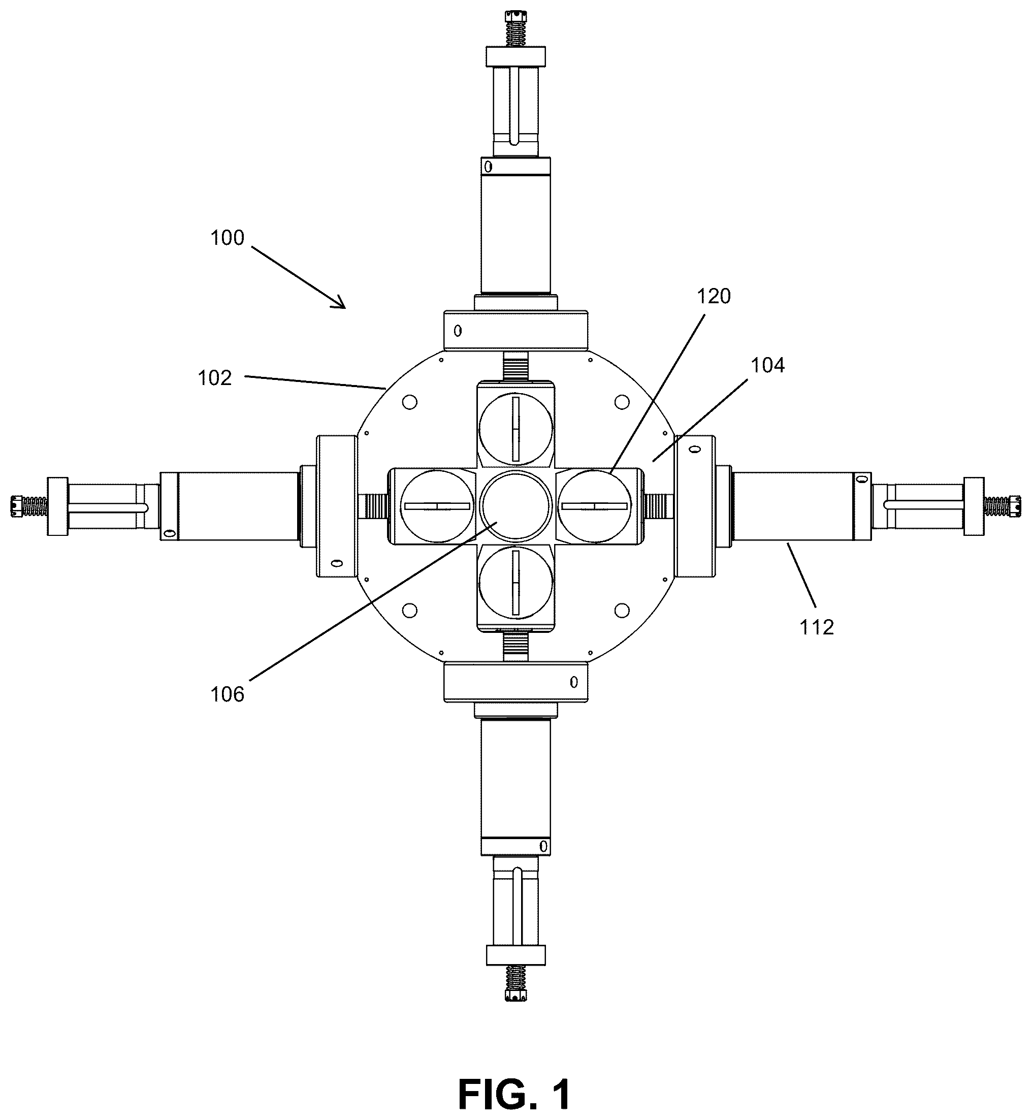 Patent US12320215 Figure 1 – Radial wellbore satellite launcher system