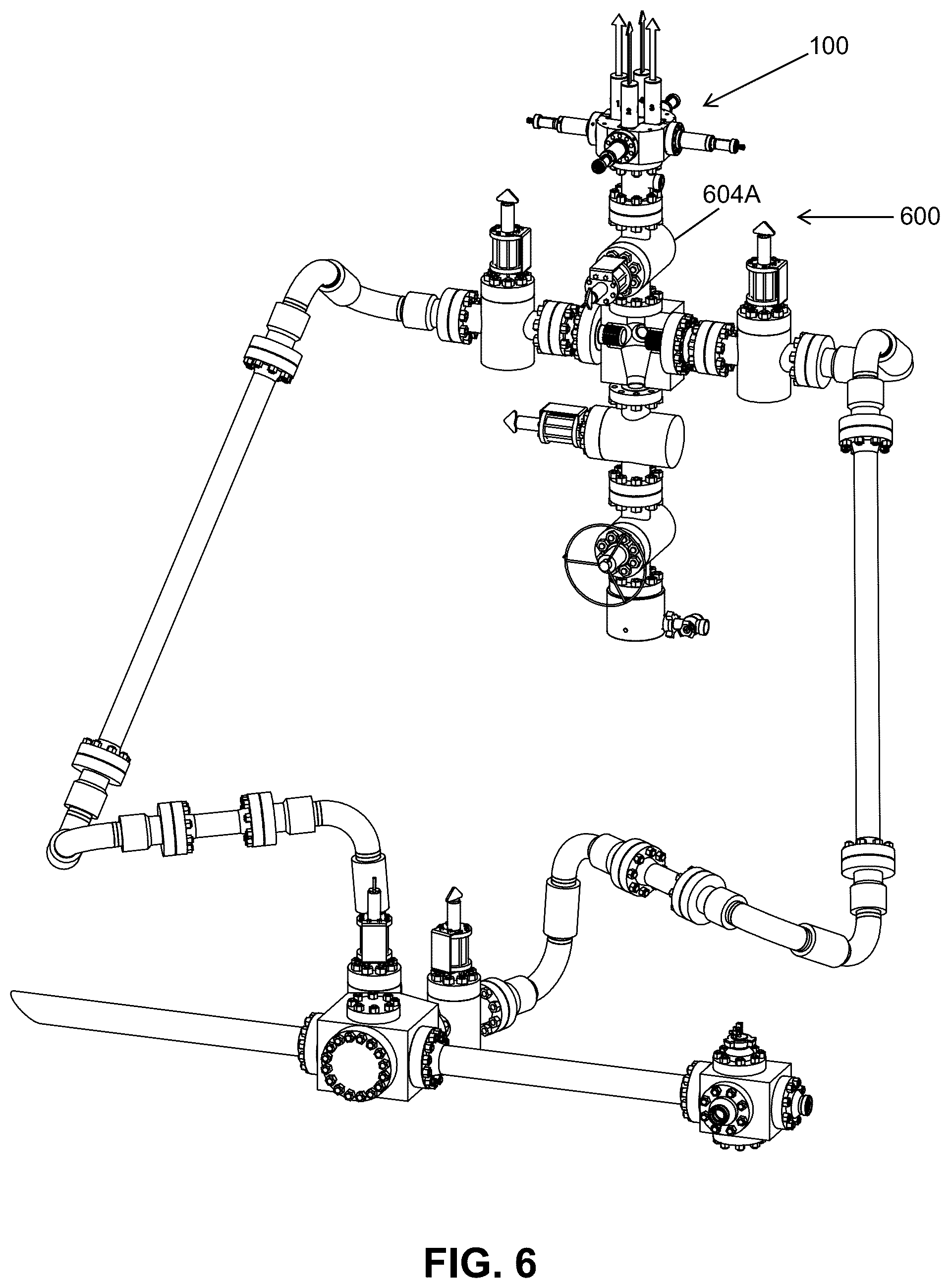 Patent US12320215 Figure 7 – Radial wellbore satellite launcher system