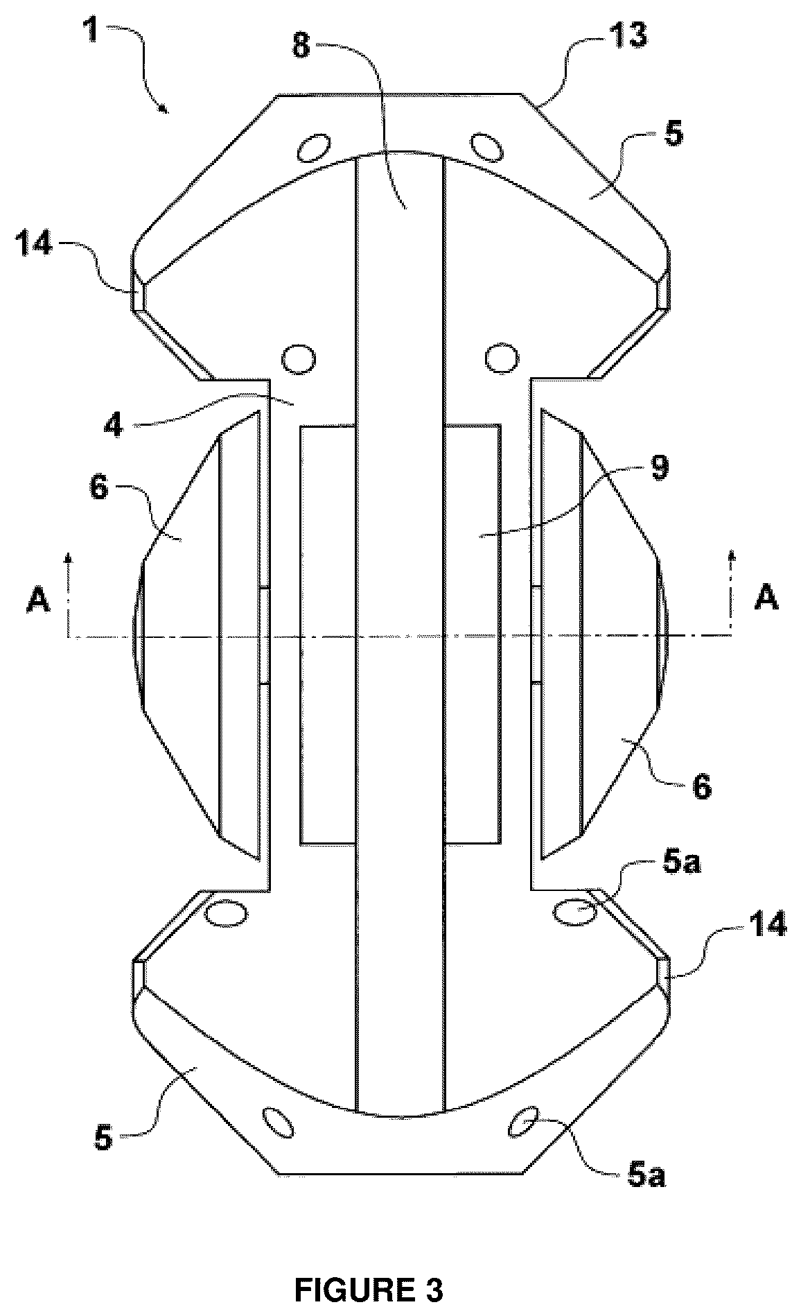 Patent US12320216 Figure 3 – Sensor transportation apparatus for a wireline logging tool string