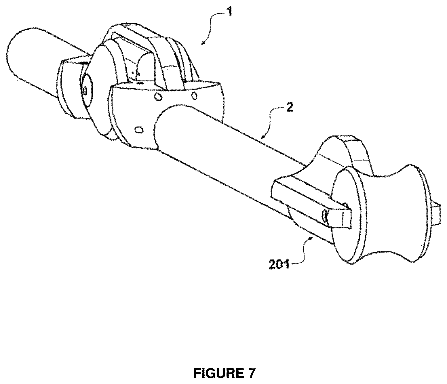 Patent US12320216 Figure 7 – Sensor transportation apparatus for a wireline logging tool string
