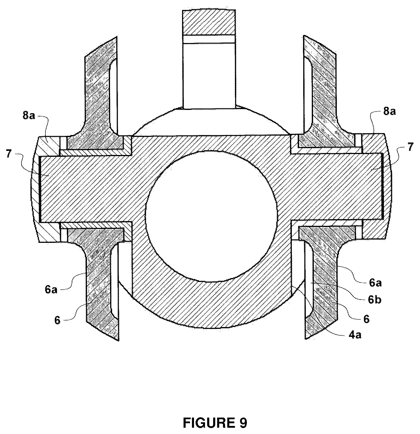 Patent US12320216 Figure 9 – Sensor transportation apparatus for a wireline logging tool string