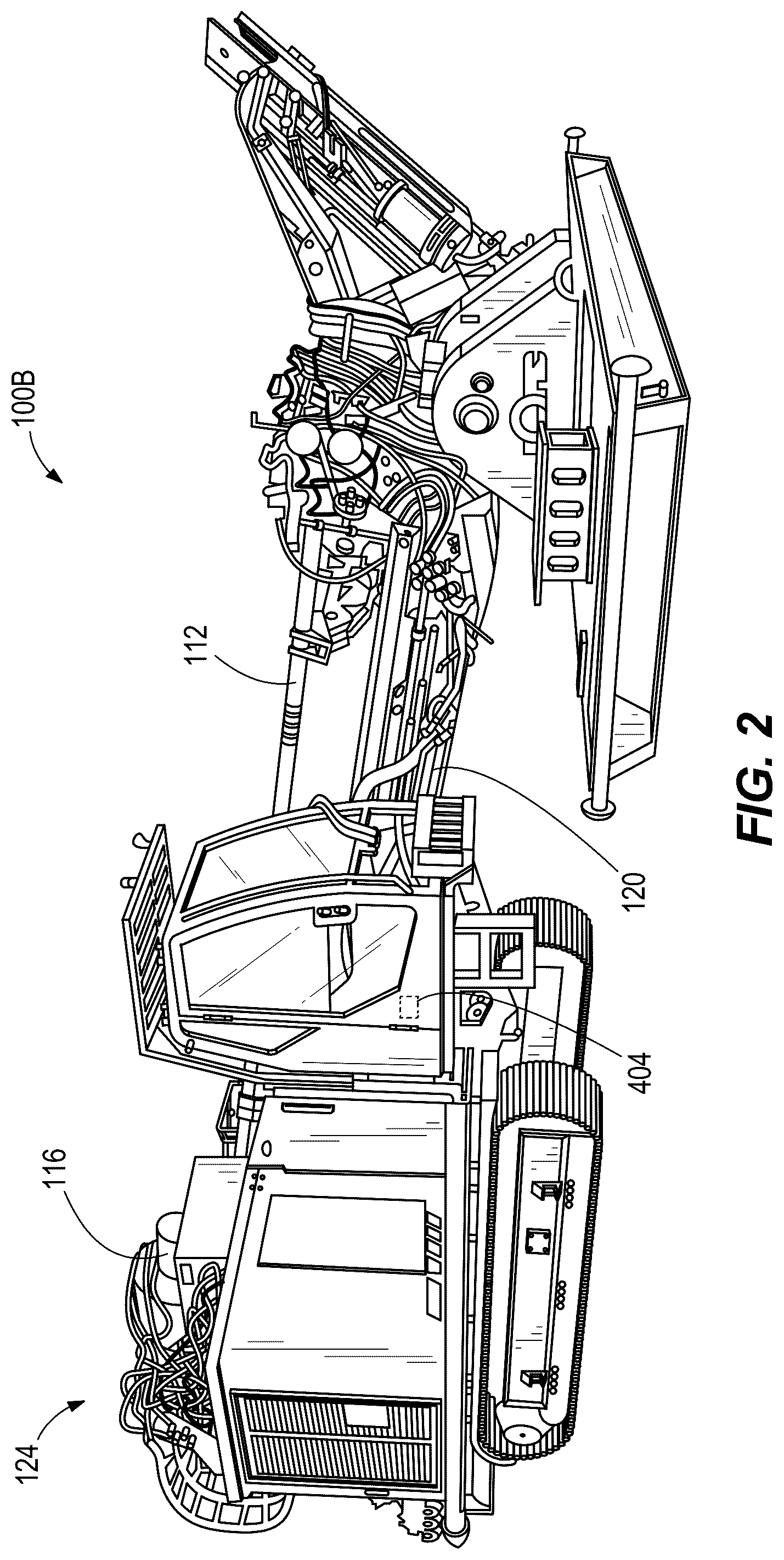Patent US12320219 Figure 2 – Horizontal directional drill with freewheel mode
