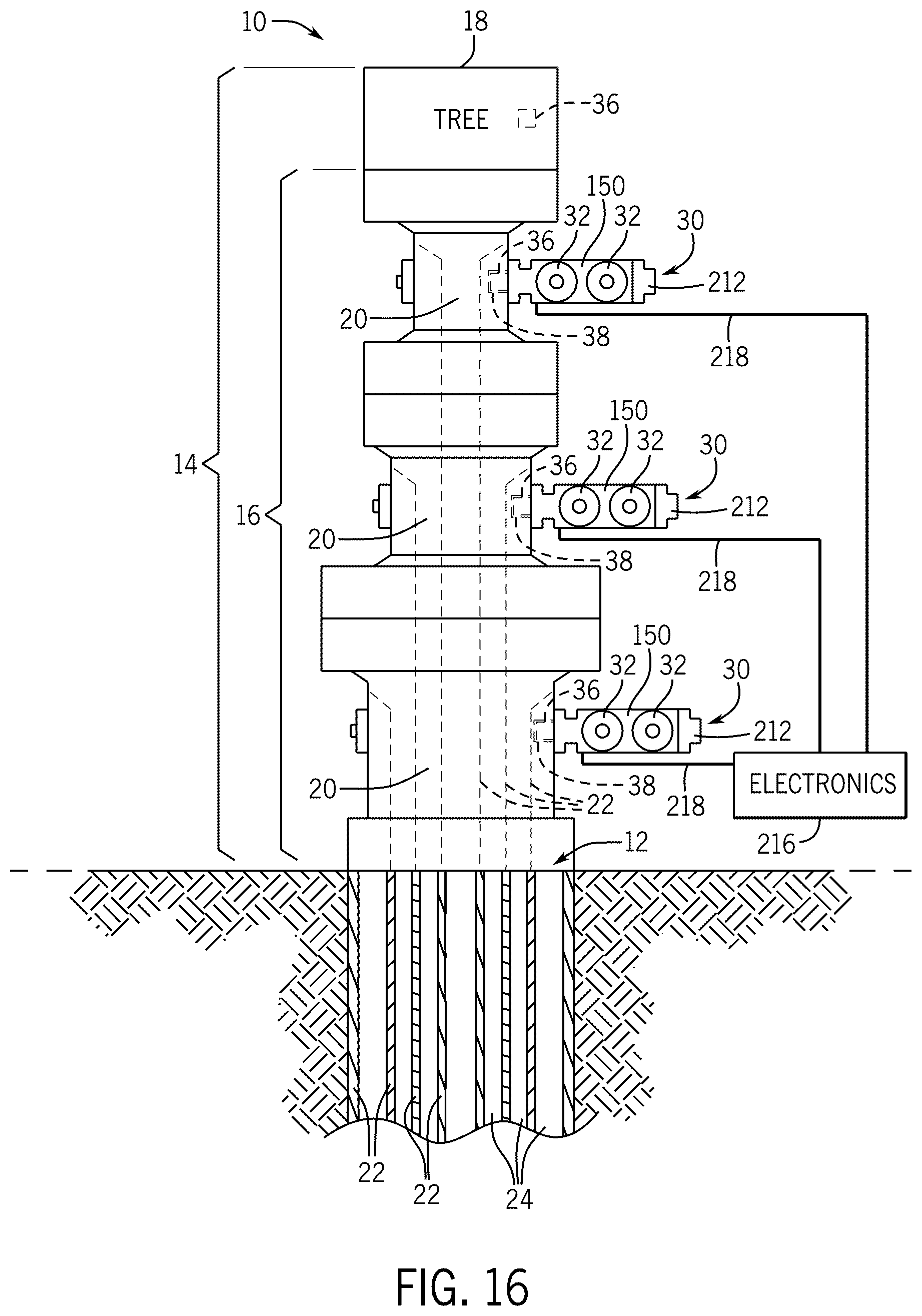 Patent US12320221 Figure 11 – Wellhead assembly monitoring sensor and method