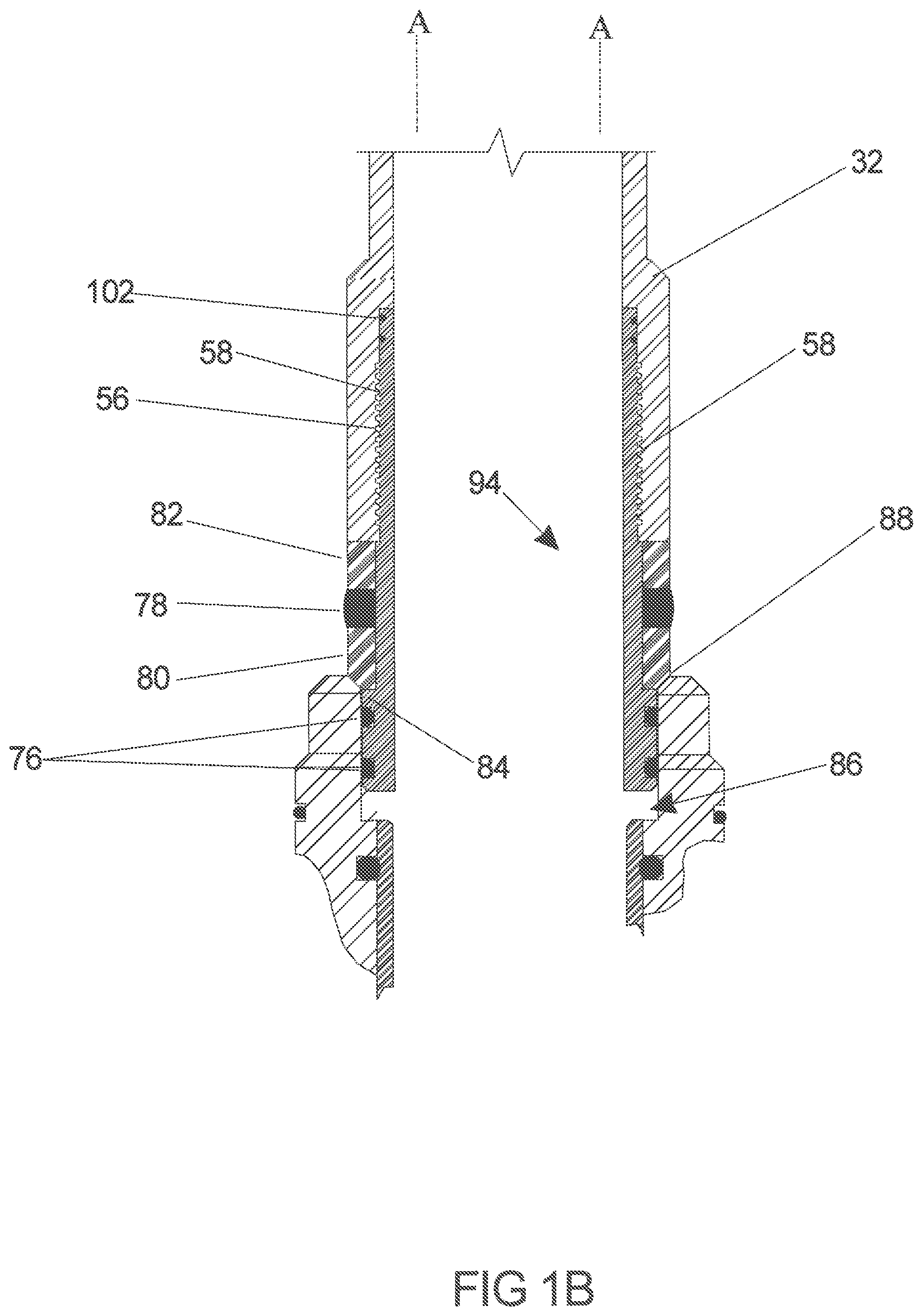 Patent US12320224 Figure 2 – Variable high pressure transition tube set point adapter