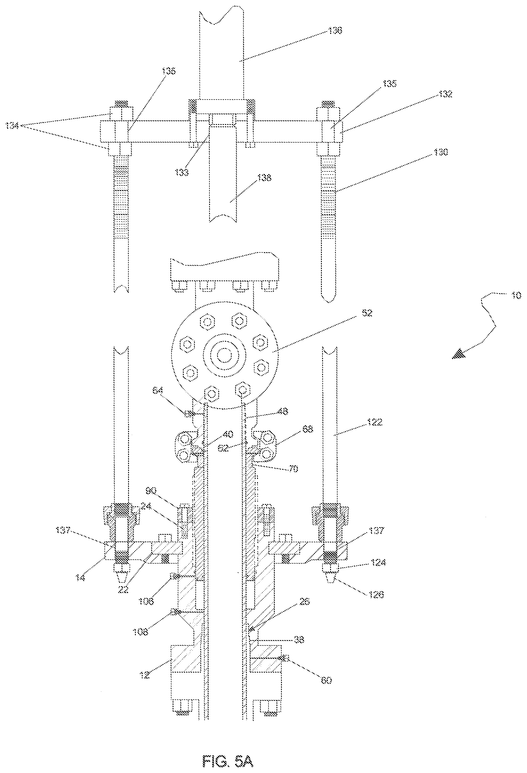 Patent US12320224 Figure 6 – Variable high pressure transition tube set point adapter