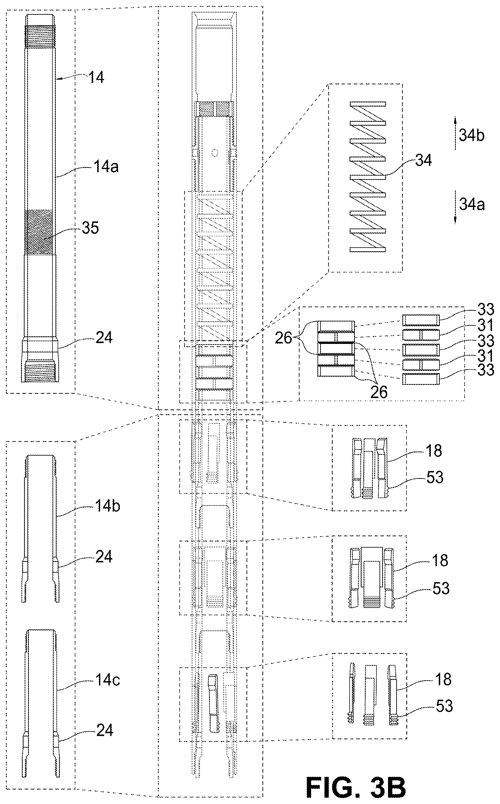 Patent US12320228 Figure 4 – End of tubing carrier tool and method for releasably securing same to end of a tubular
