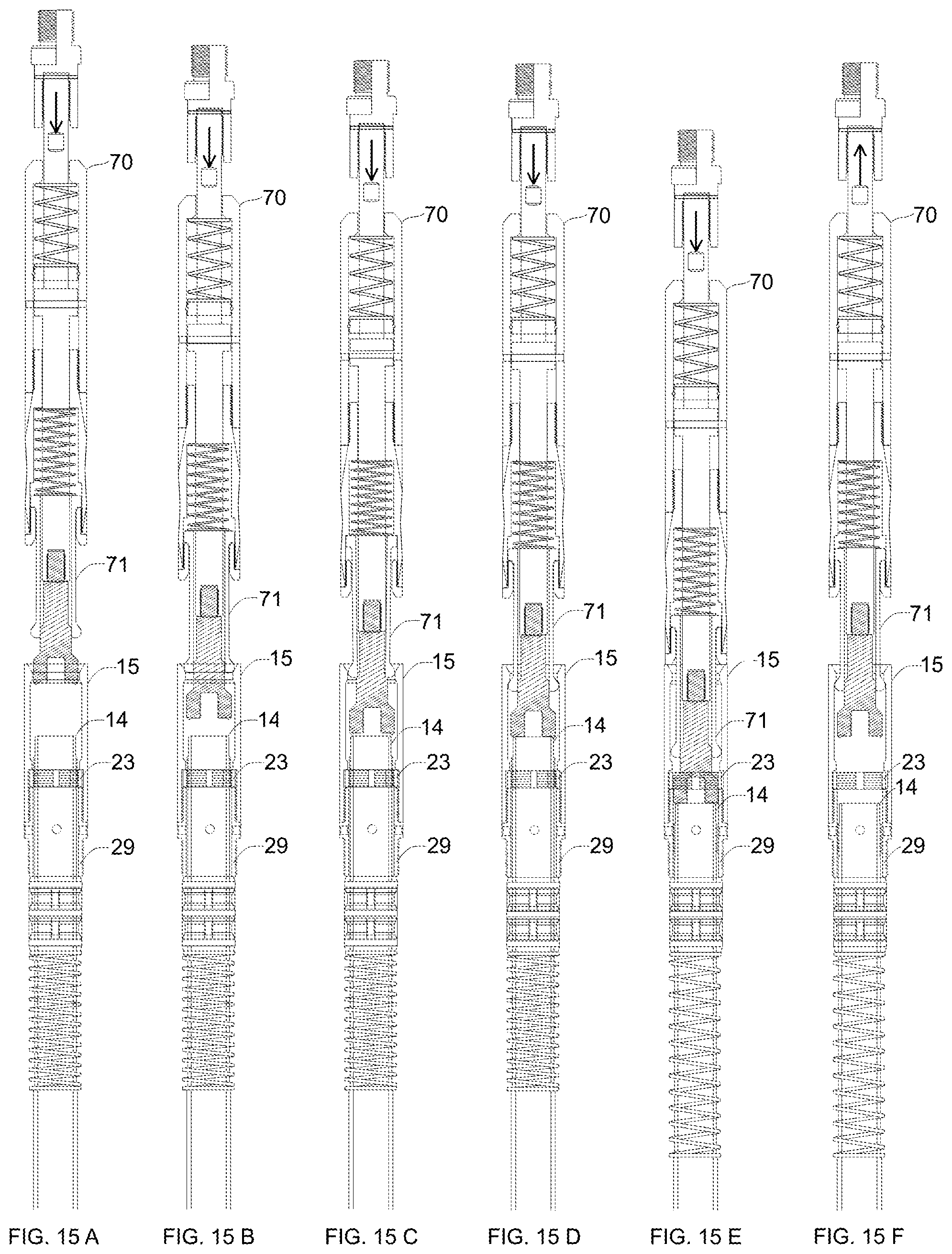 Patent US12320228 Figure 14 – End of tubing carrier tool and method for releasably securing same to end of a tubular