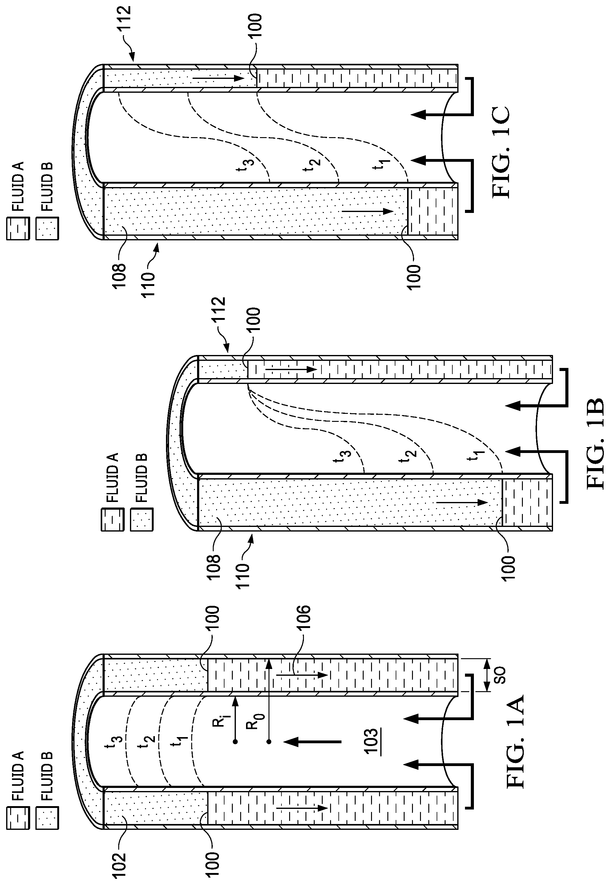 Patent US12320230 Figure 1 – Designing fluids to reduce channeling at an interface