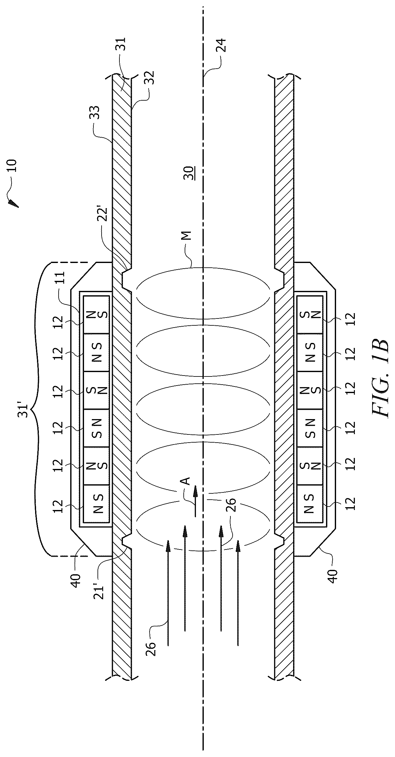 Patent US12320237 Figure 2 – Removable covers for magnetic scale inhibitors