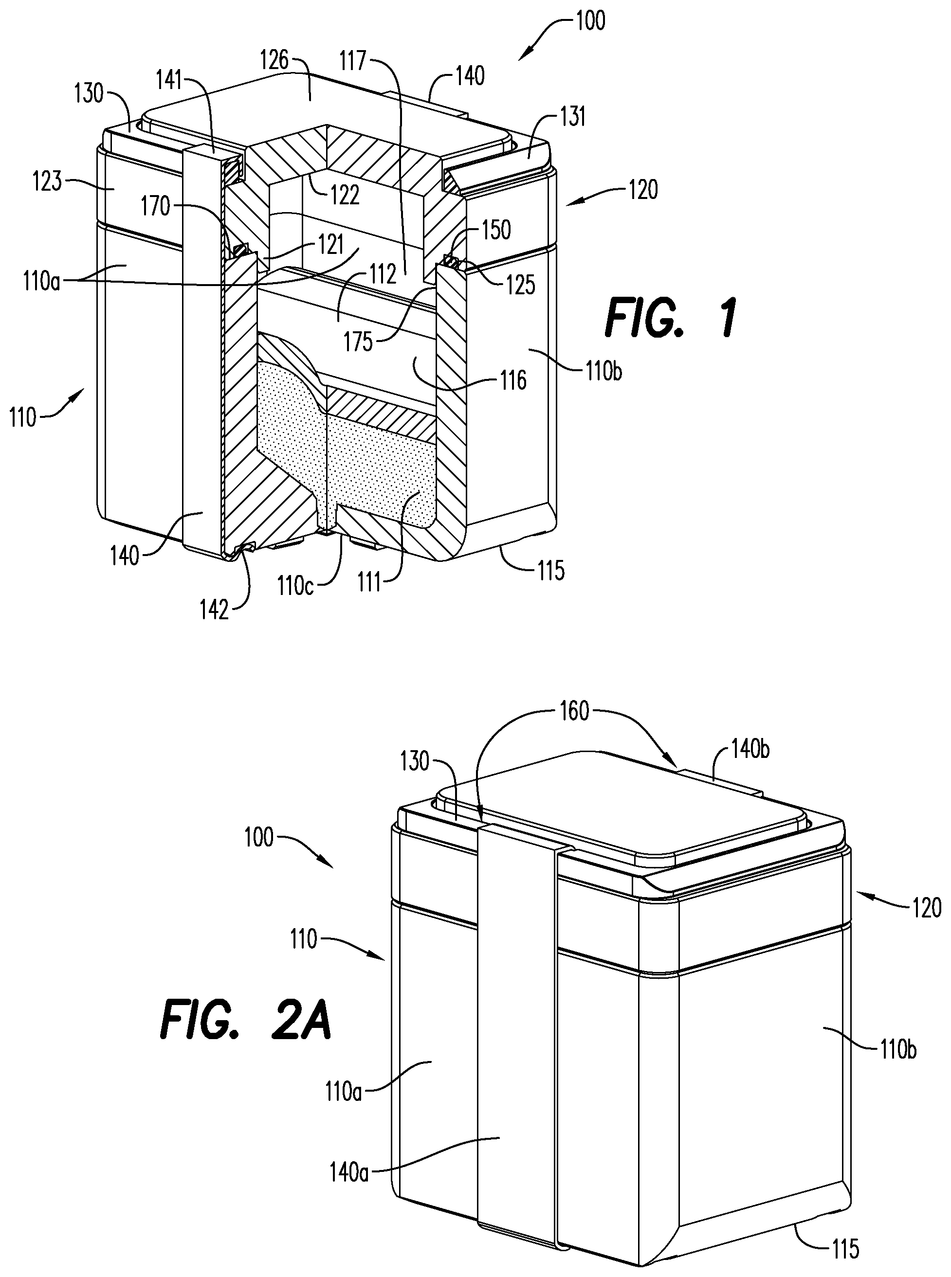 Patent US12320238 Figure 1 – Encapsulated shaped charge