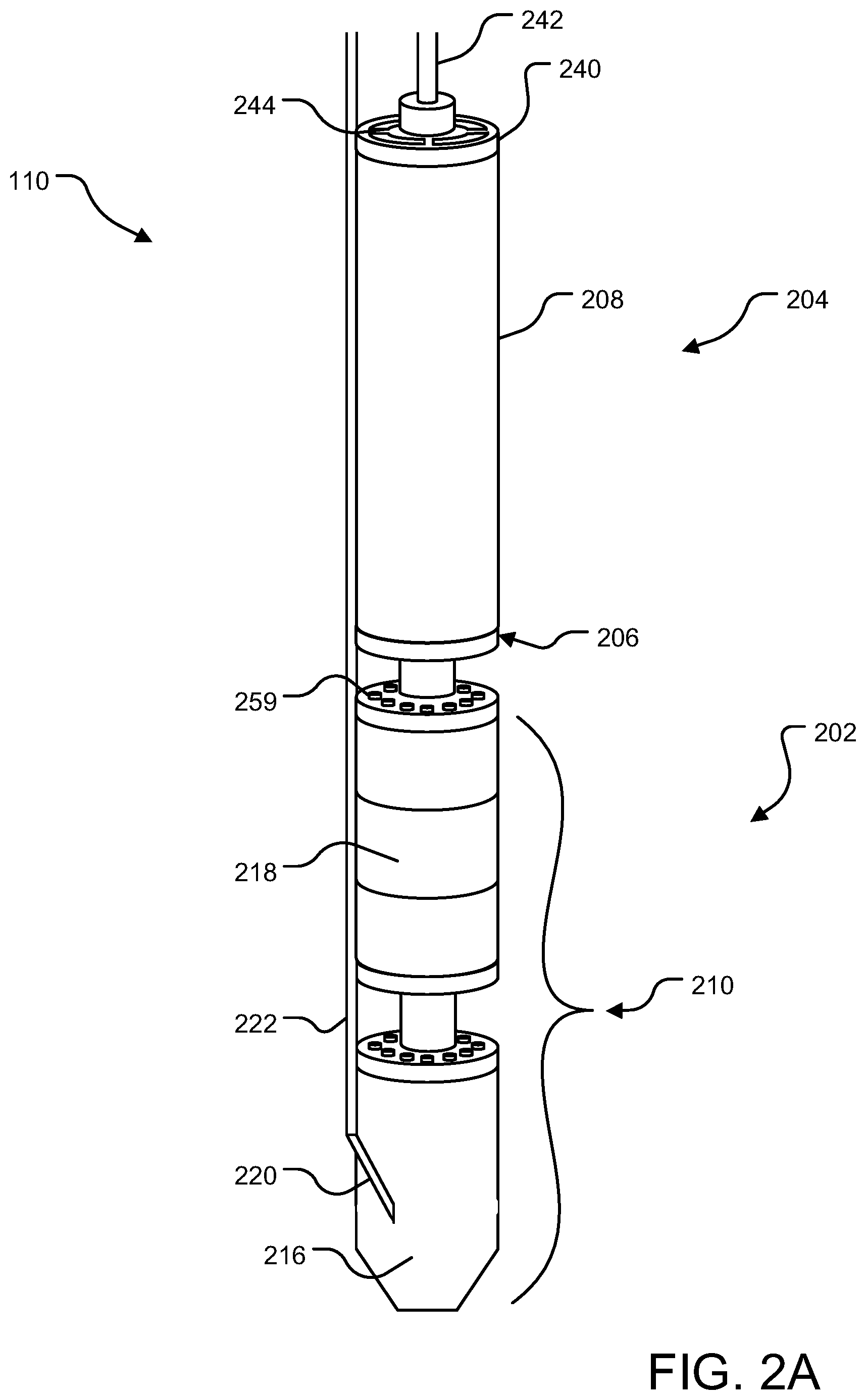 Patent US12320242 Figure 2 – Inverted shroud for Steam Assisted Gravity Drainage system