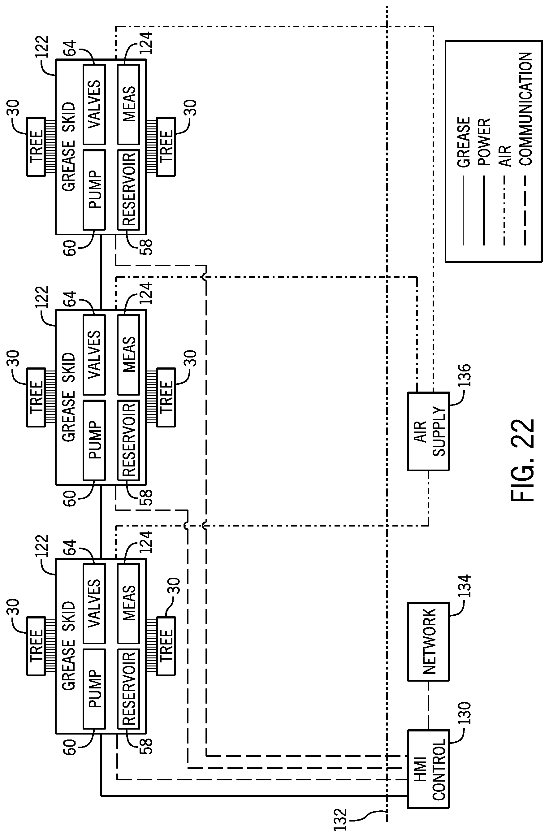 Patent US12320243 Figure 12 – System and method for valve greasing in a well tree