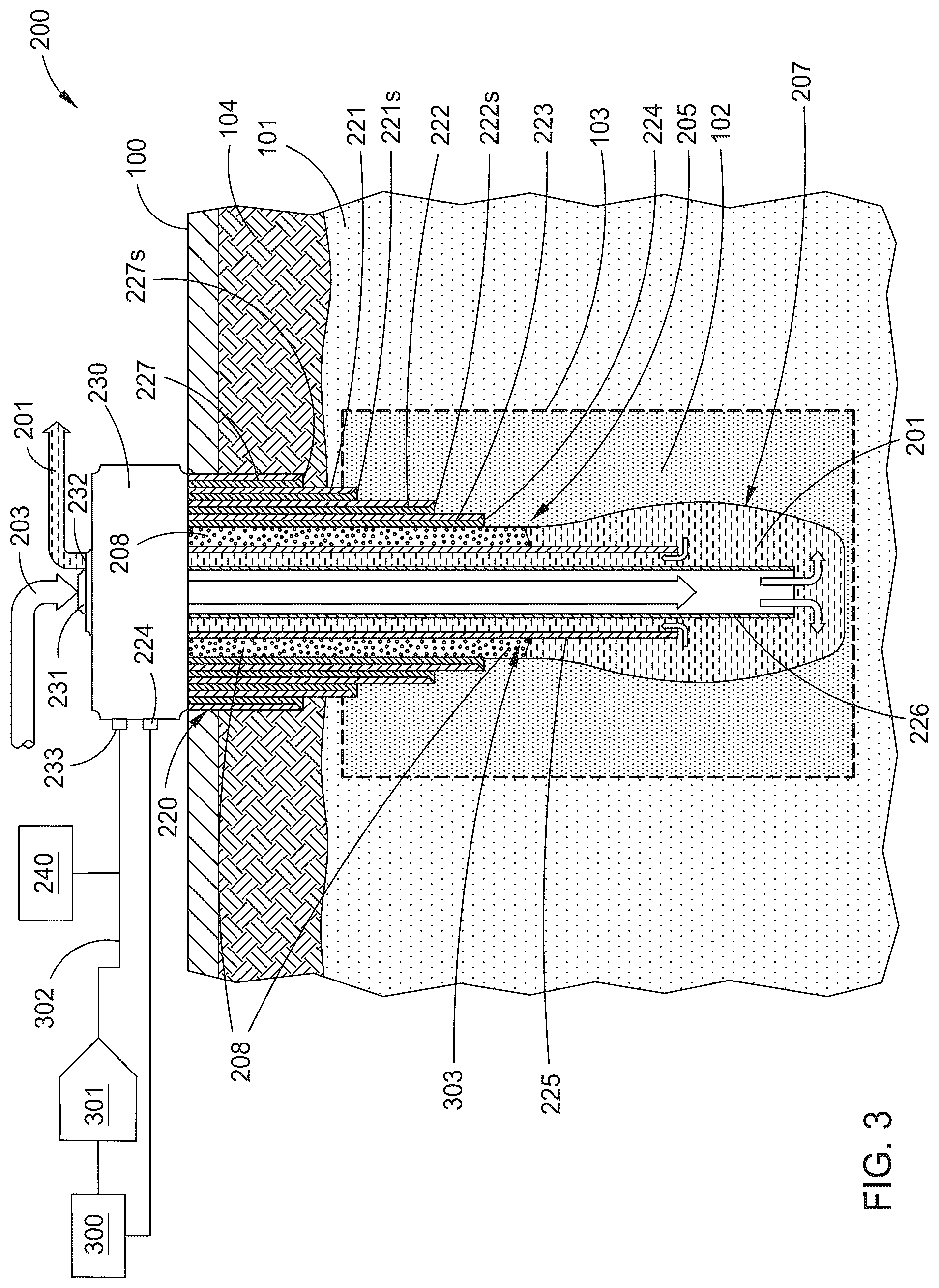 Patent US12320244 Figure 3 – Methods and systems for storing hydrogen in a salt cavern