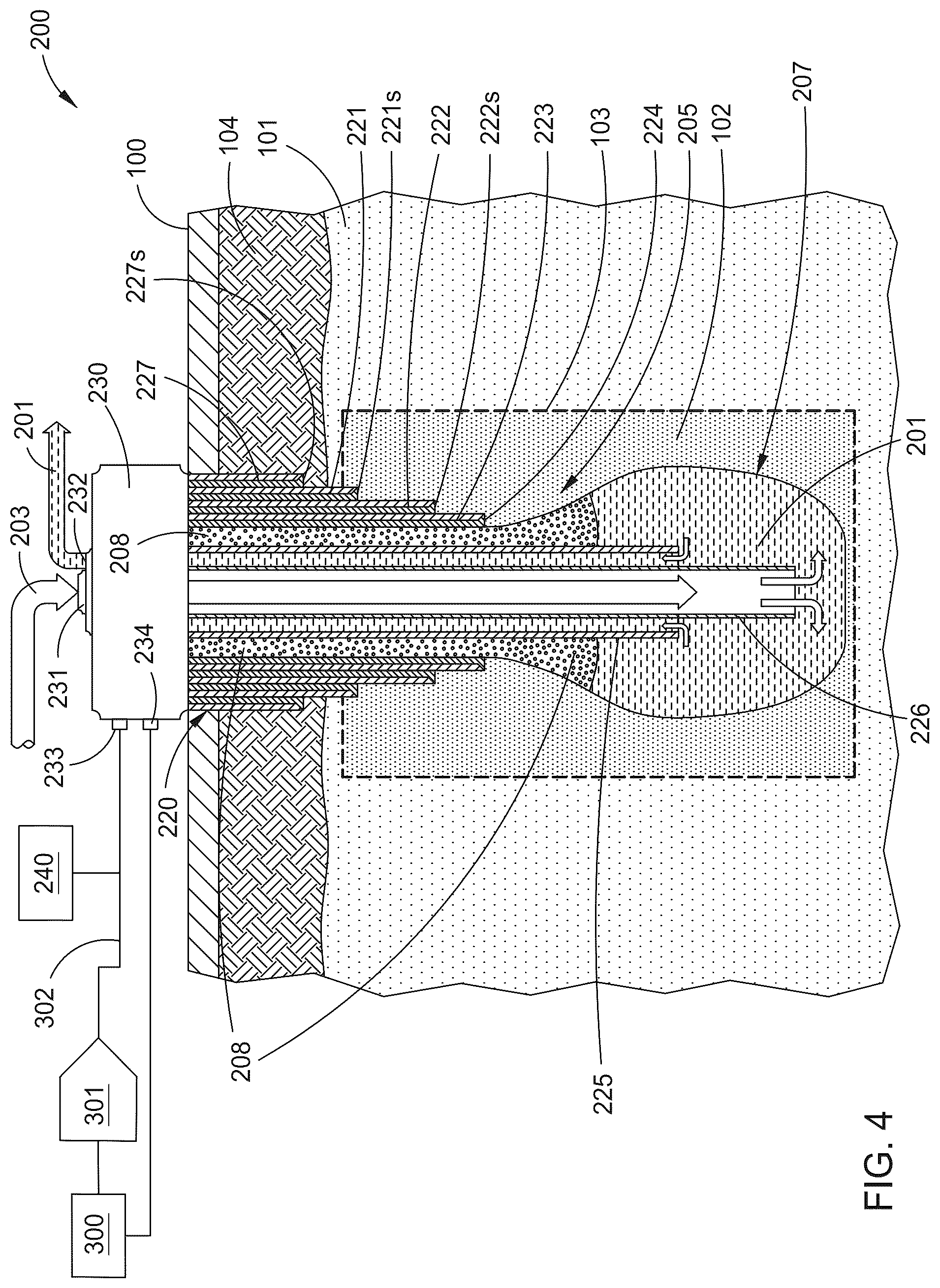 Patent US12320244 Figure 4 – Methods and systems for storing hydrogen in a salt cavern