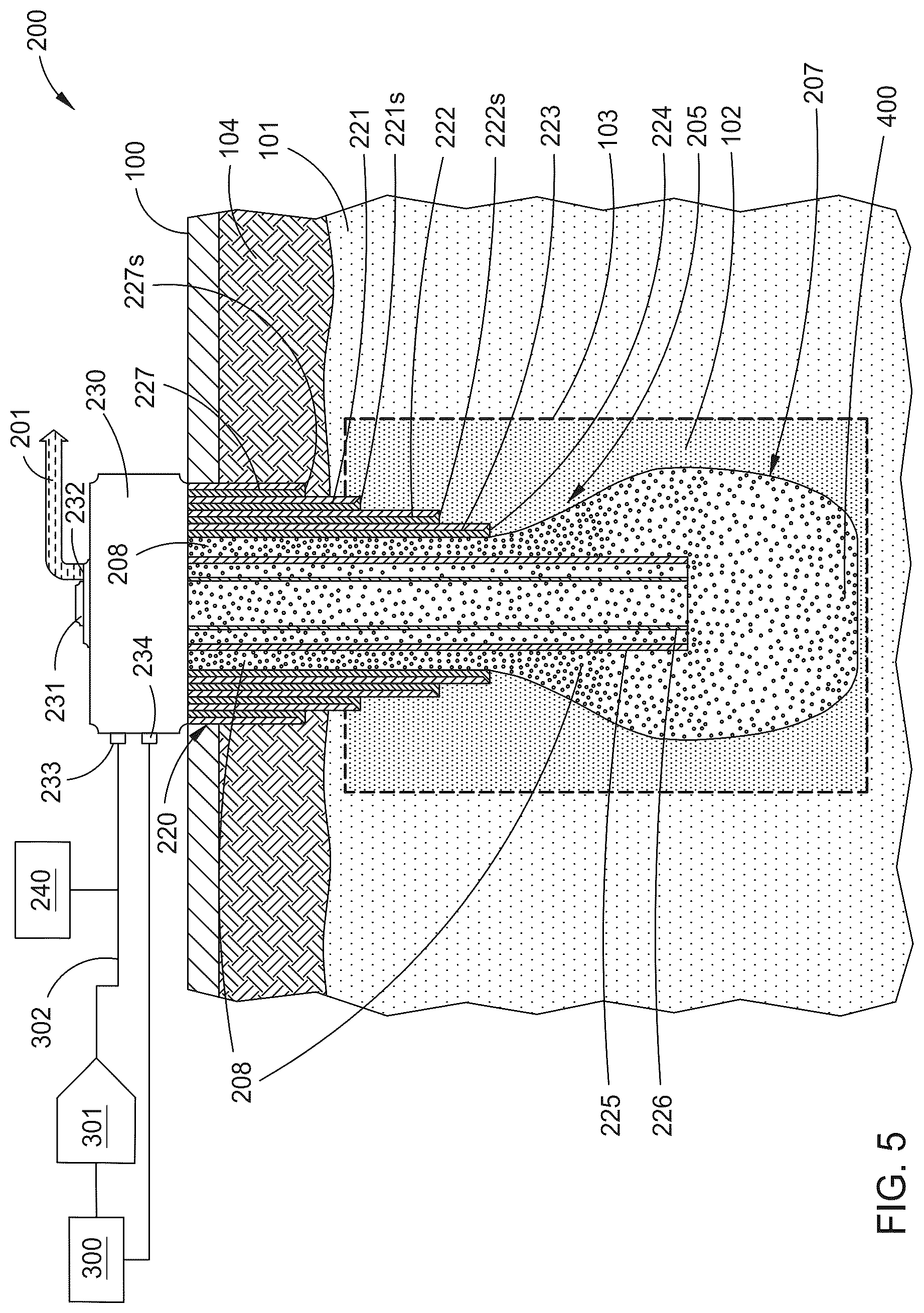 Patent US12320244 Figure 5 – Methods and systems for storing hydrogen in a salt cavern