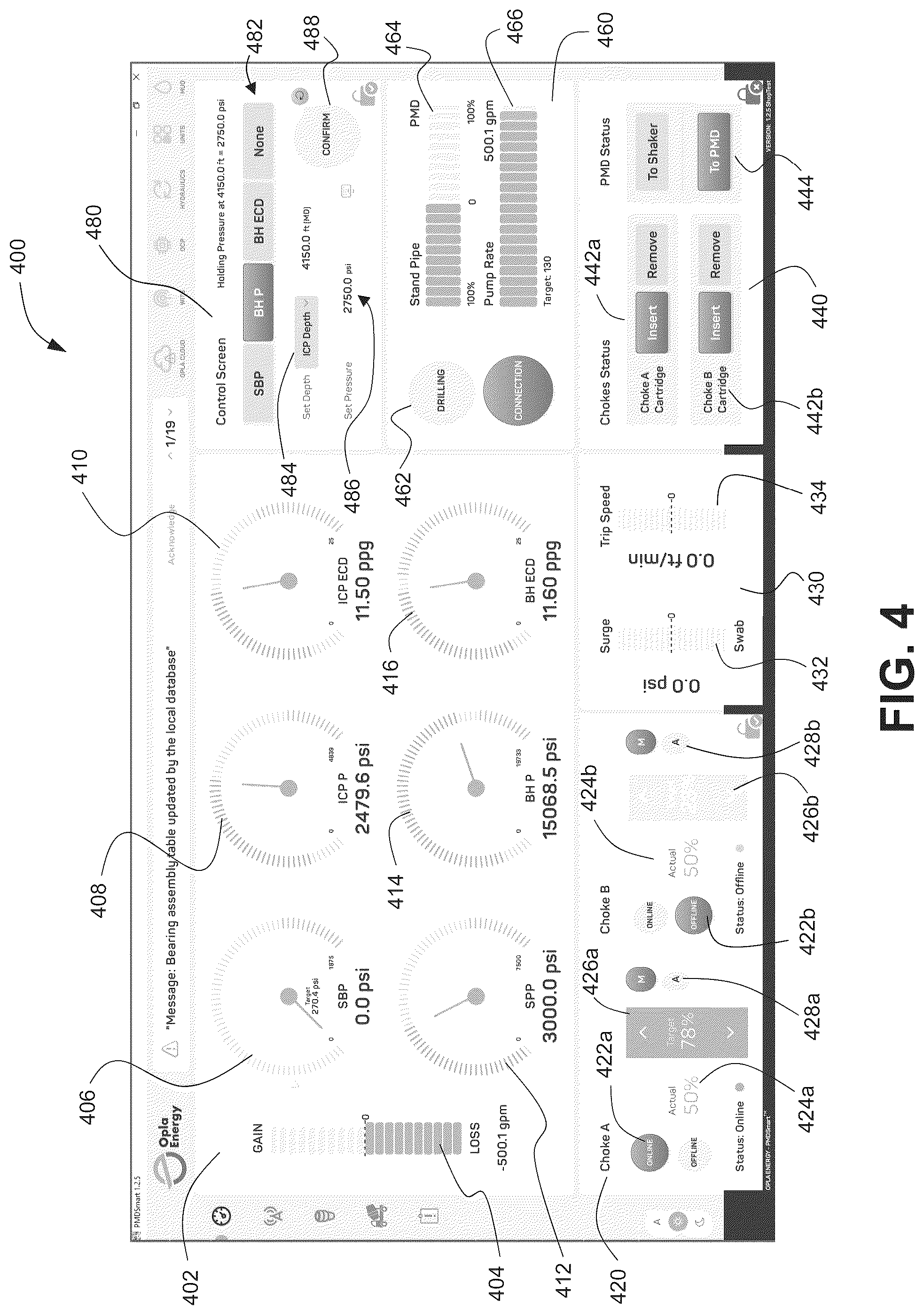 Patent US12320246 Figure 8 – Internet of things in managed pressure drilling operations