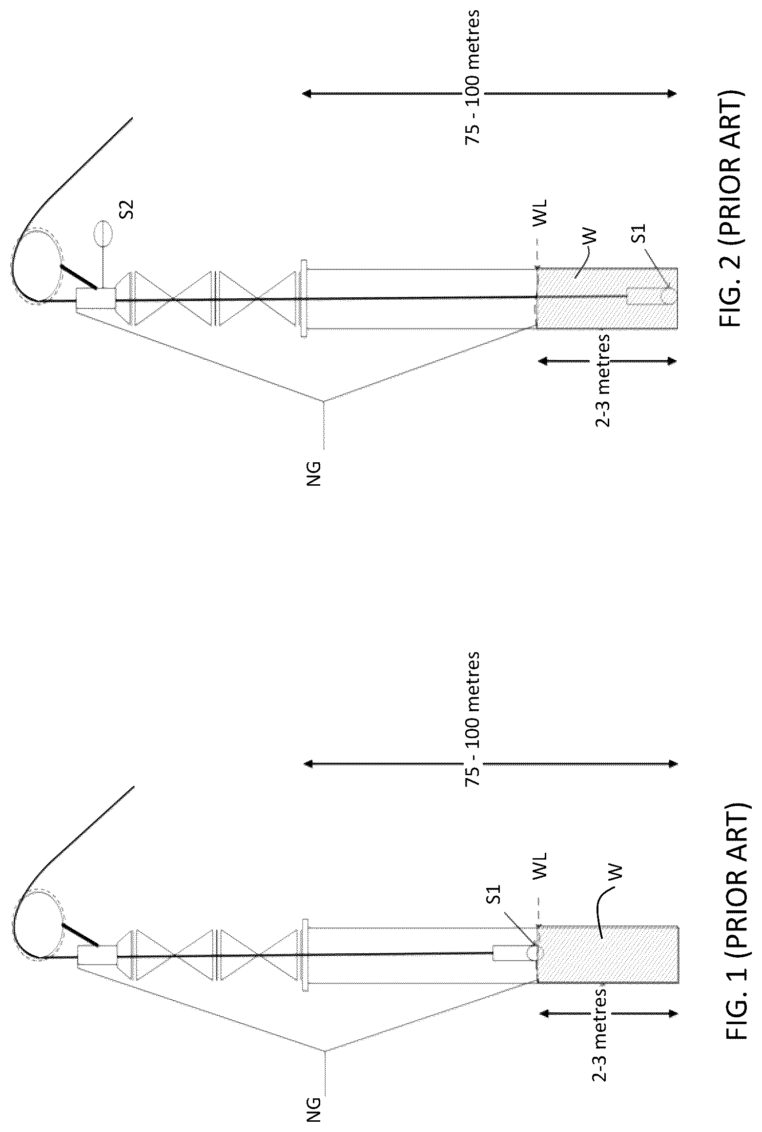 Patent US12320250 Figure 1 – Indirect measurement system for identifying the position, density and pressure of an underground liquid or gaseous interface