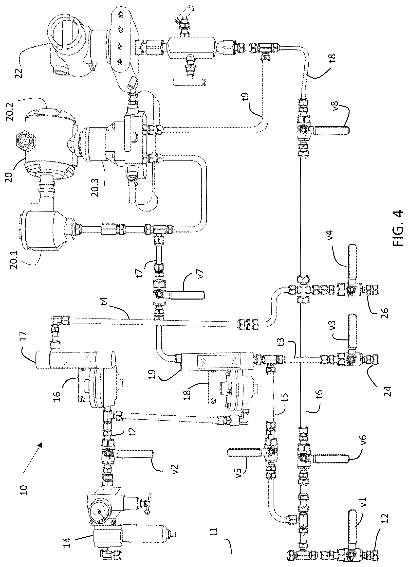 Patent US12320250 Figure 3 – Indirect measurement system for identifying the position, density and pressure of an underground liquid or gaseous interface