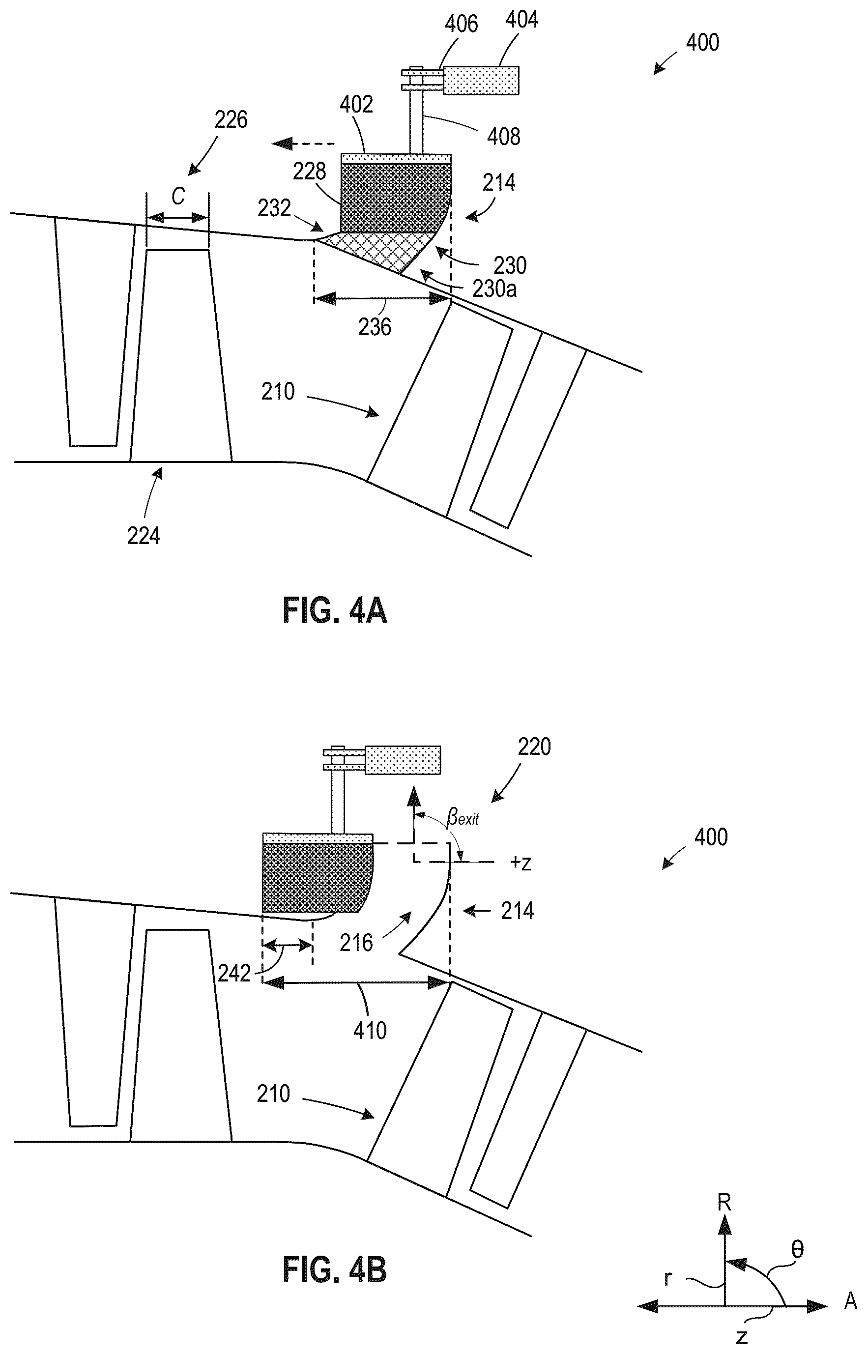 Patent US12320259 Figure 4 – Compact bleed valve assemblies