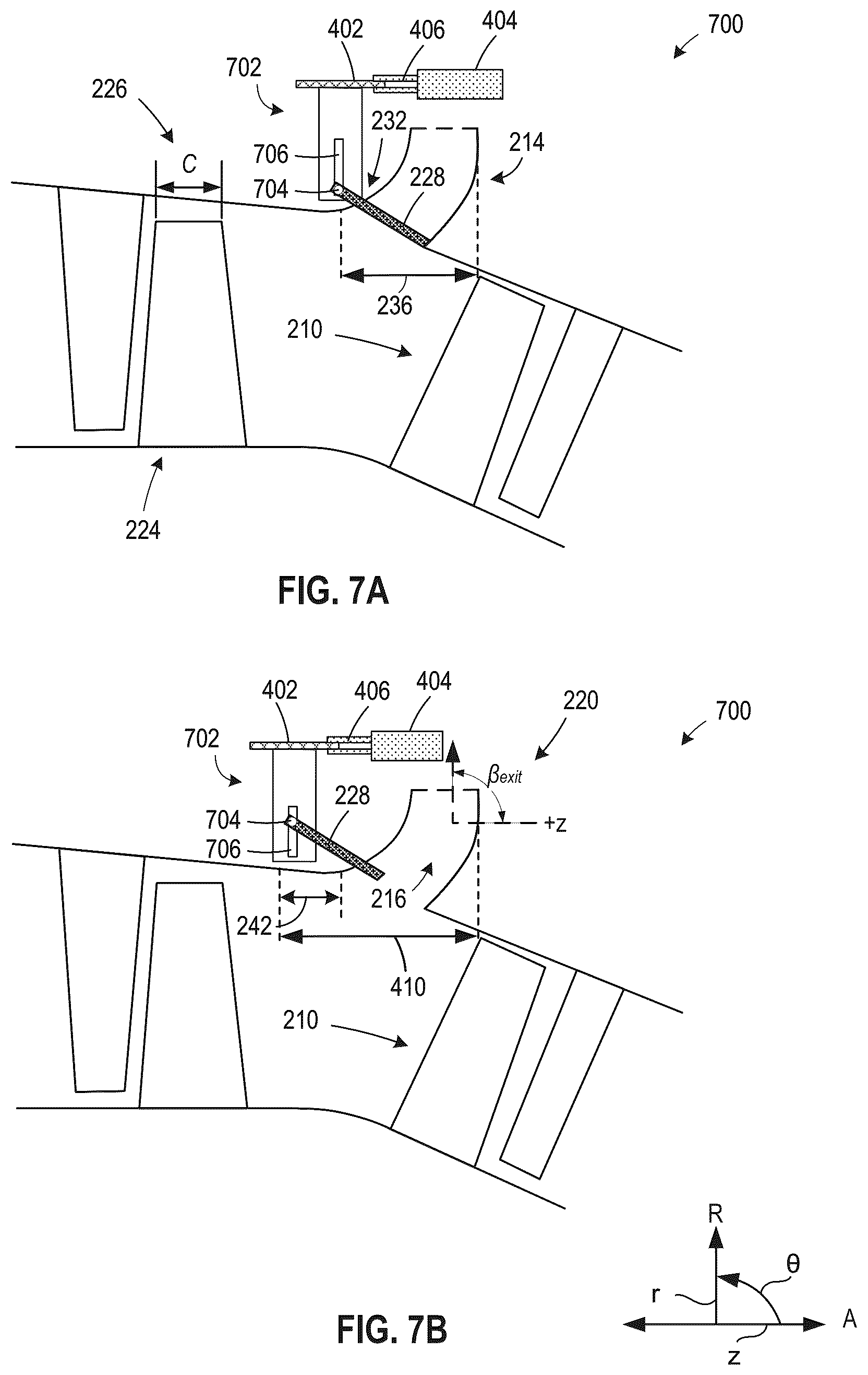 Patent US12320259 Figure 7 – Compact bleed valve assemblies