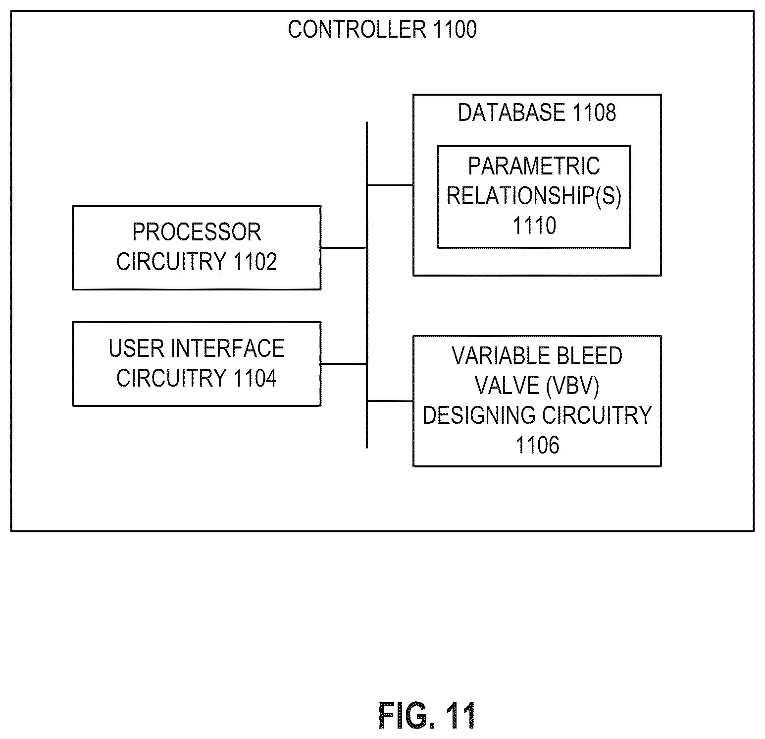 Patent US12320259 Figure 11 – Compact bleed valve assemblies