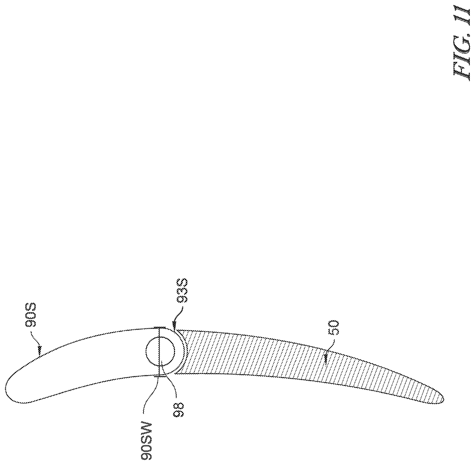 Patent US12320260 Figure 13 – Segmented variable fan outlet guide vane with cam assembly and unique actuation mechanisms