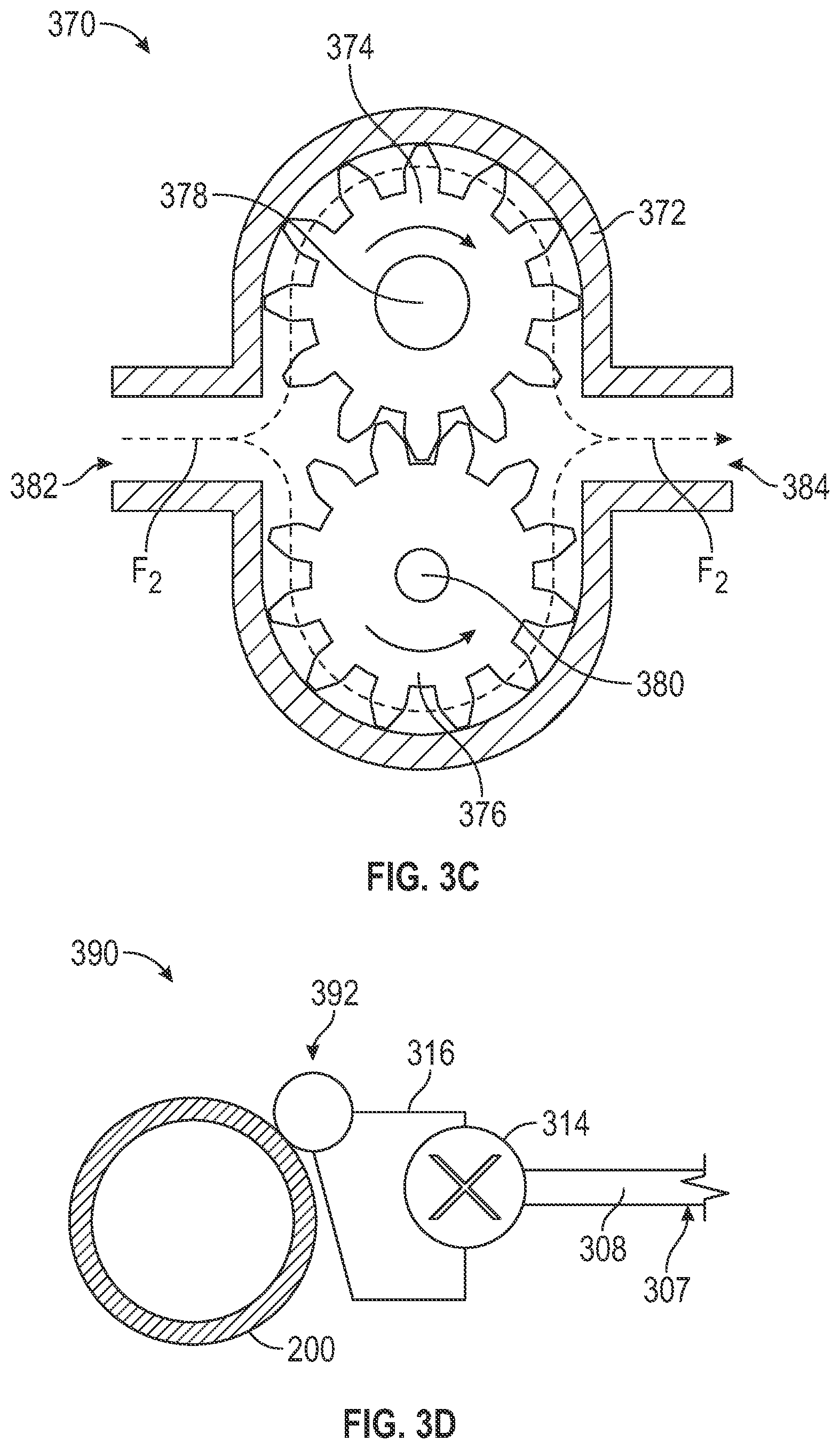Patent US12320261 Figure 4 – Gas turbine engine having a hydraulic fan brake