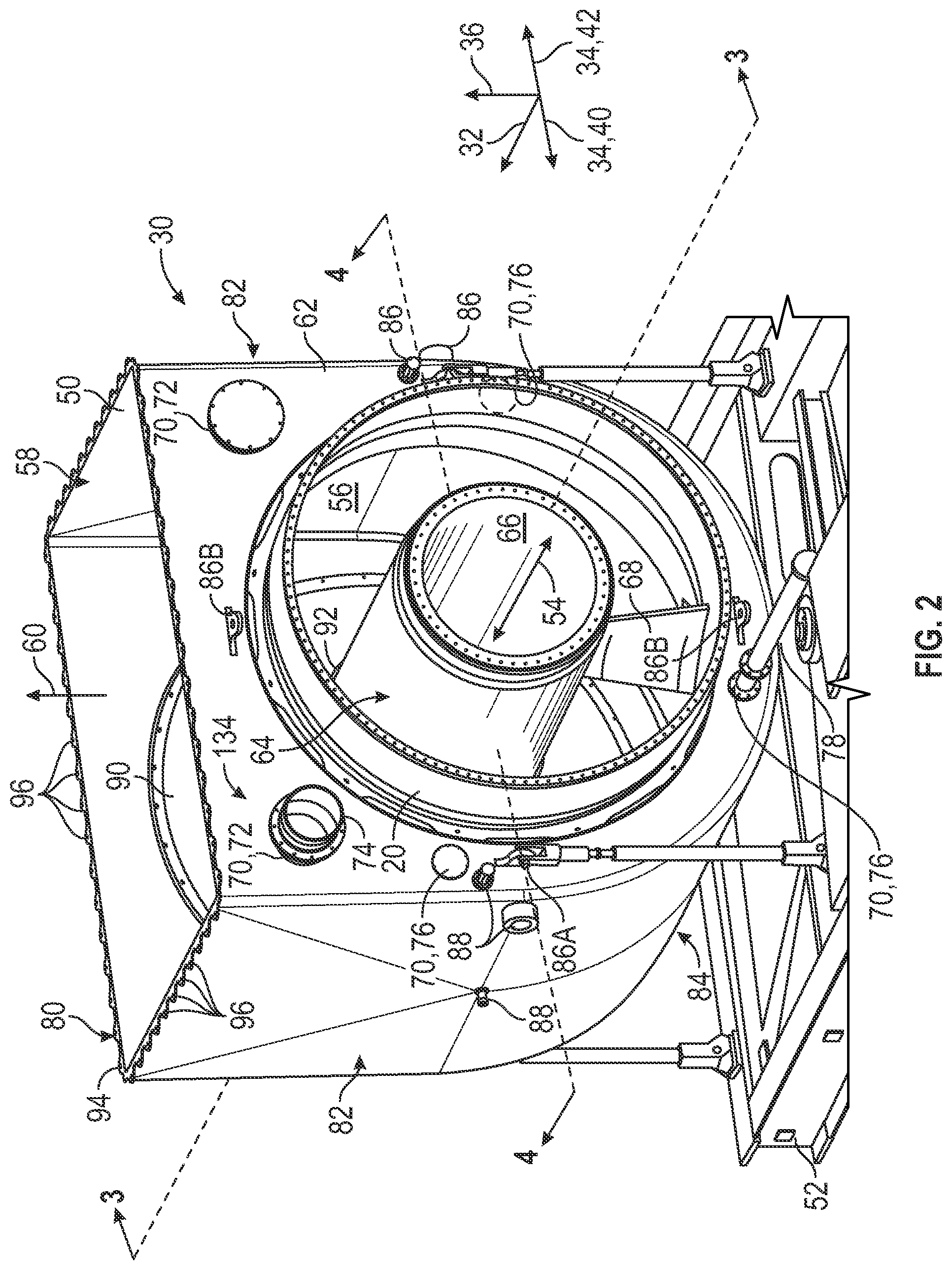Patent US12320268 Figure 2 – Turbine exhaust collector