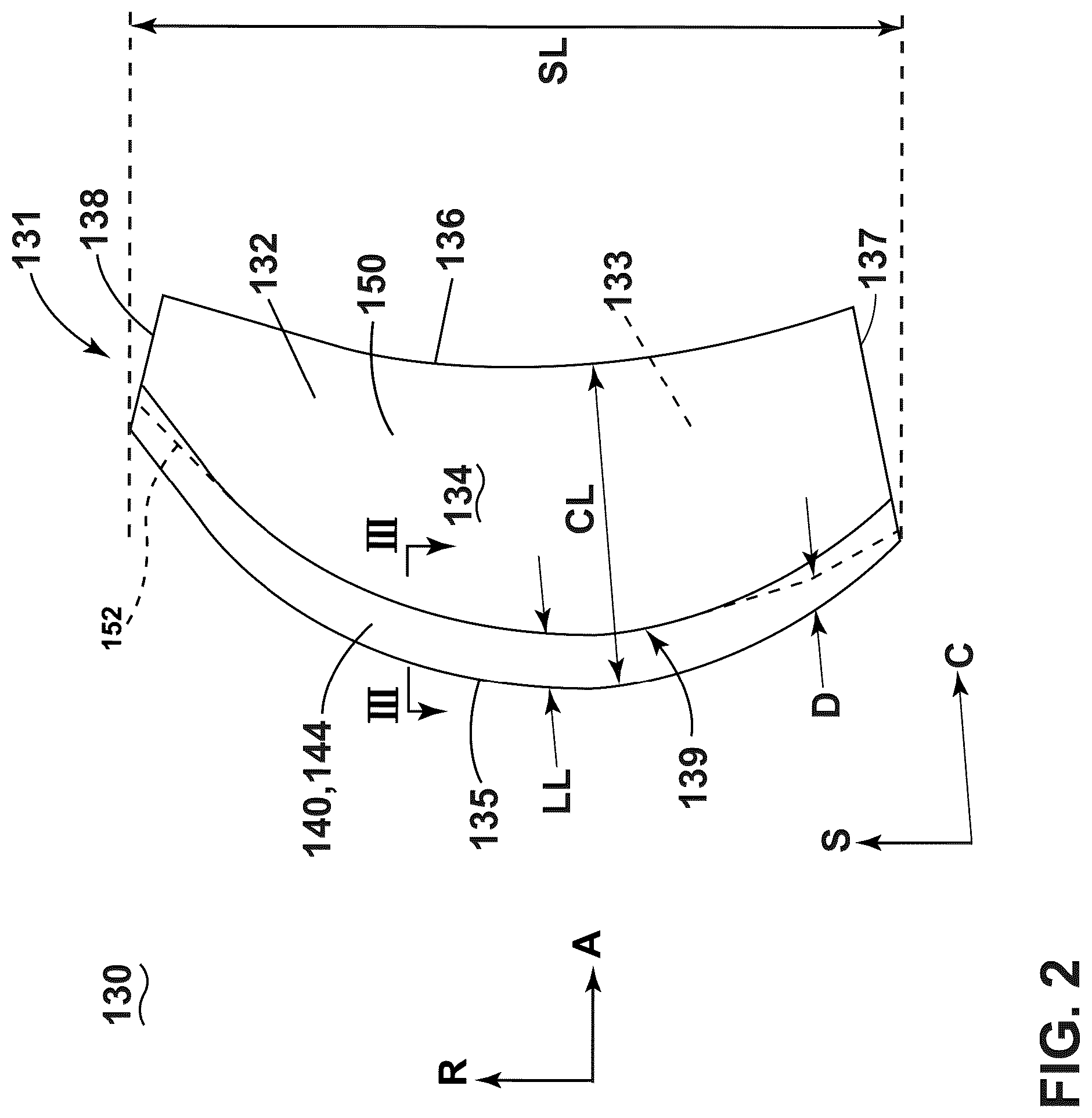 Patent US12320273 Figure 2 – Turbine engine with composite airfoils