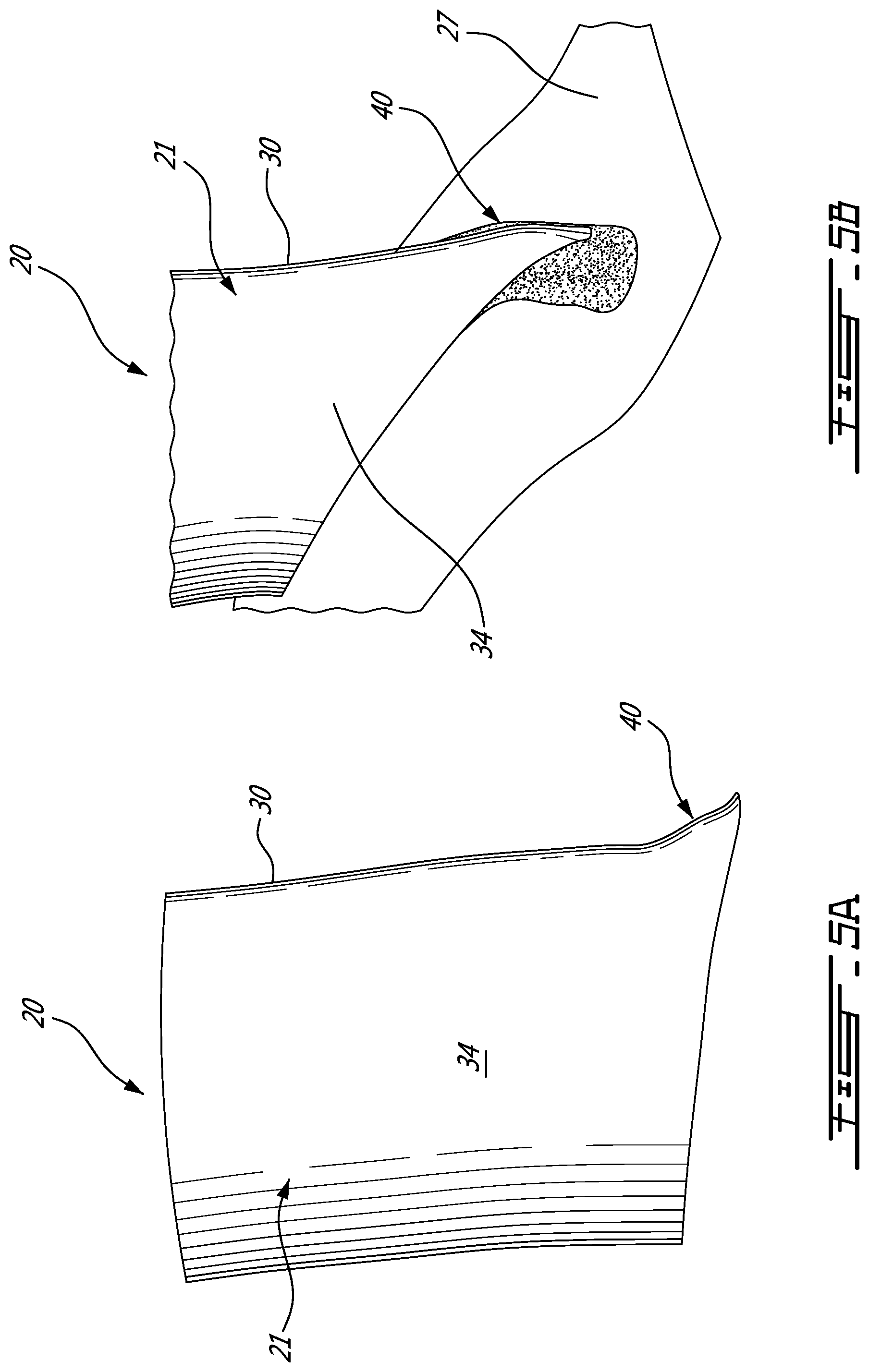 Patent US12320274 Figure 4 – Compressor stator with leading edge fillet