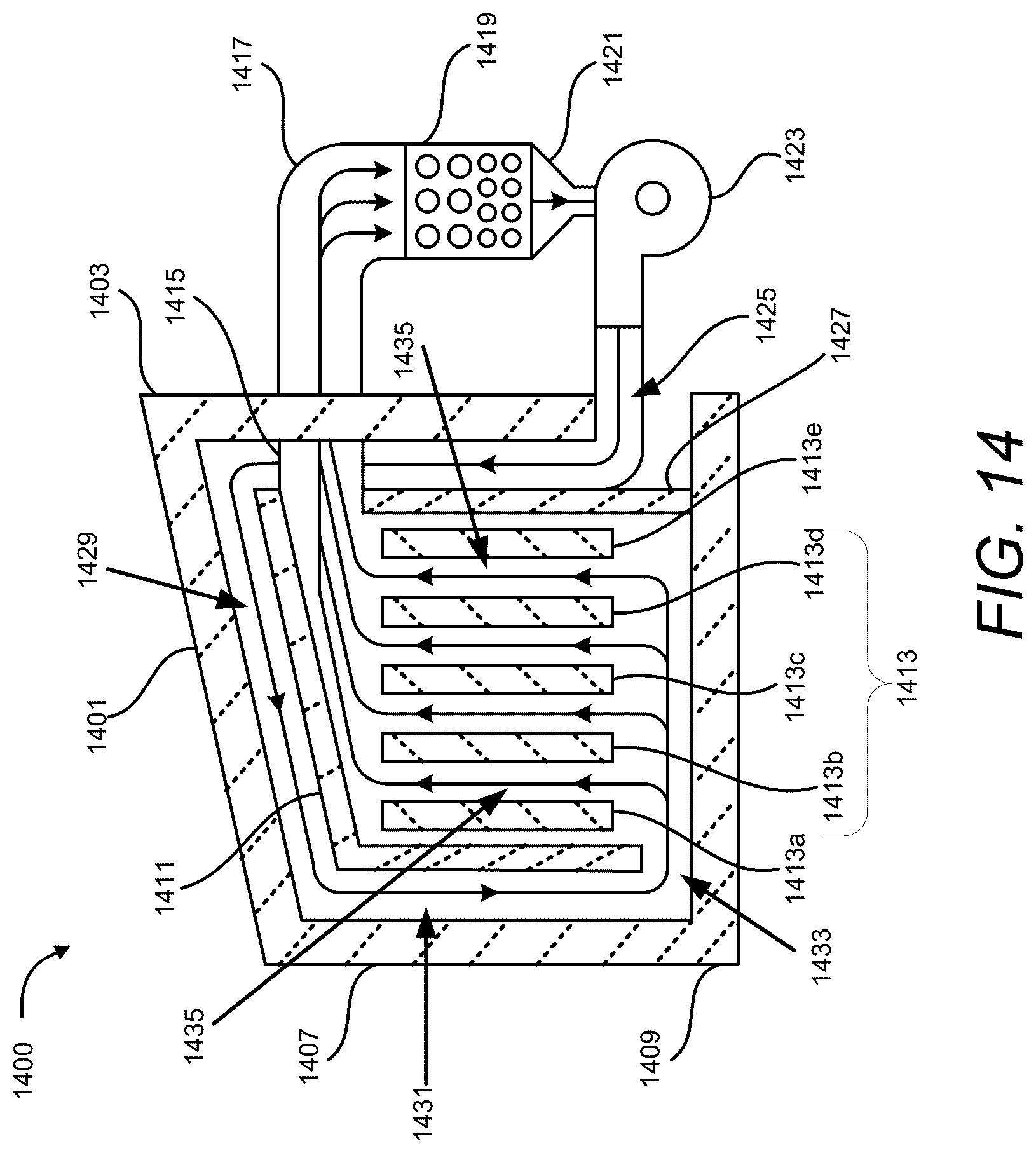 Patent US12320277 Figure 11 – Thermal energy storage system with deep discharge