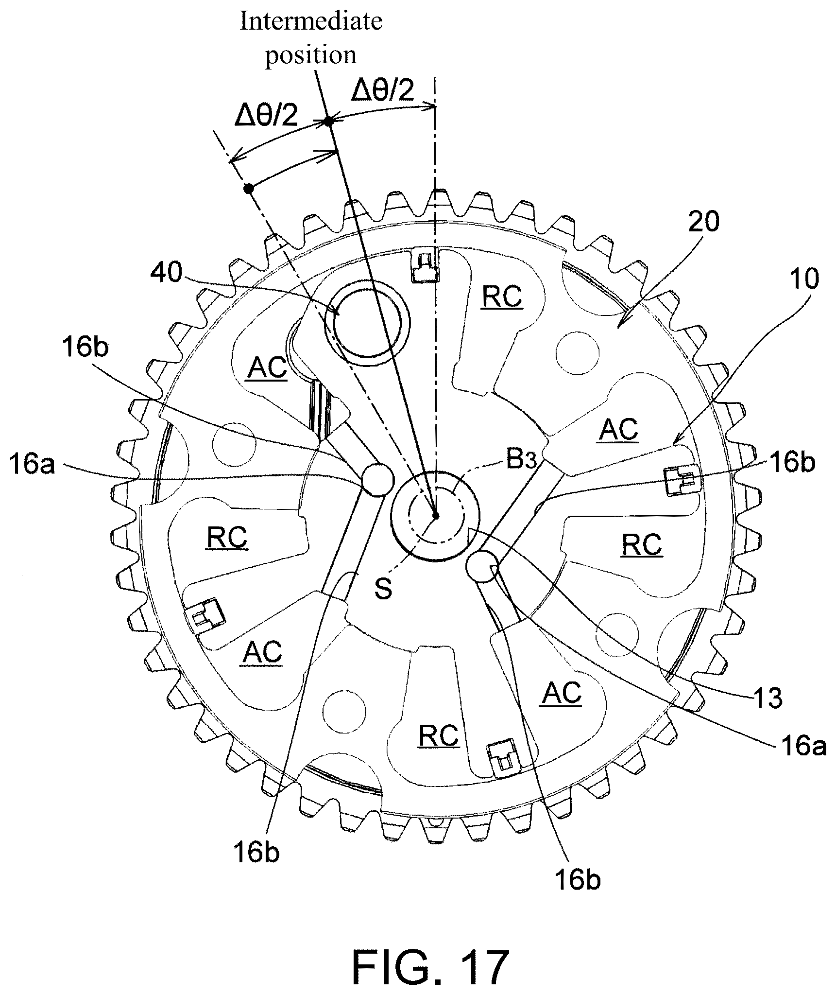 Patent US12320278 Figure 17 – Valve timing changing device
