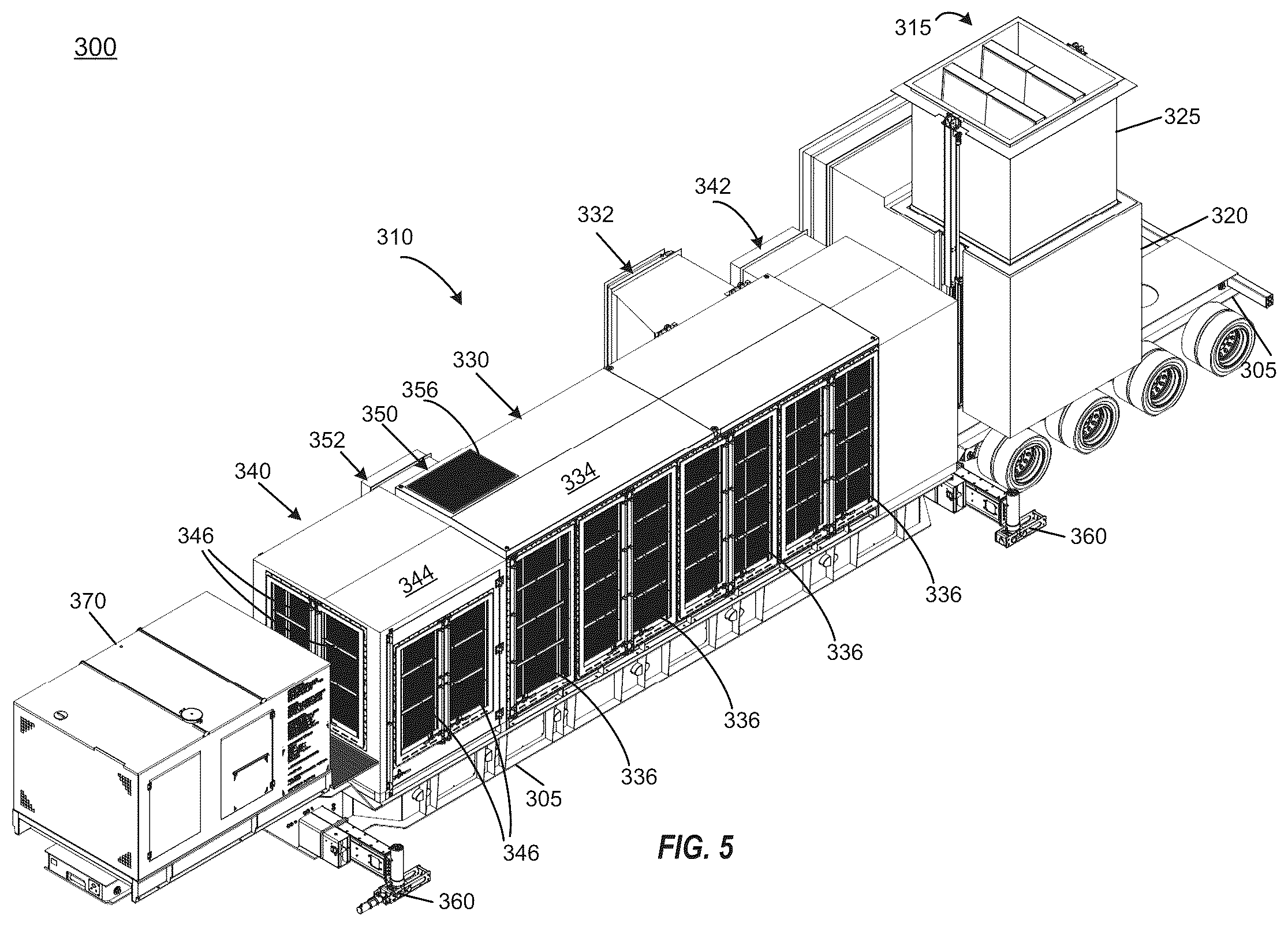 Patent US12320284 Figure 5 – Rotating and telescoping exhaust for air handling transport