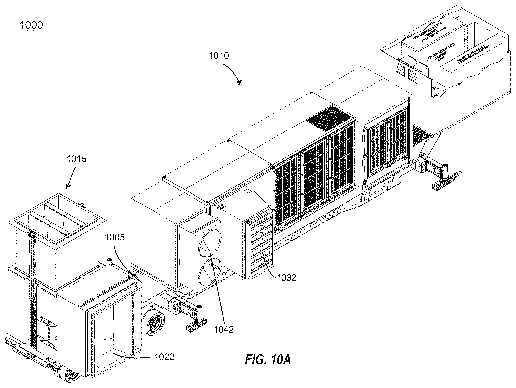 Patent US12320284 Figure 9 – Rotating and telescoping exhaust for air handling transport