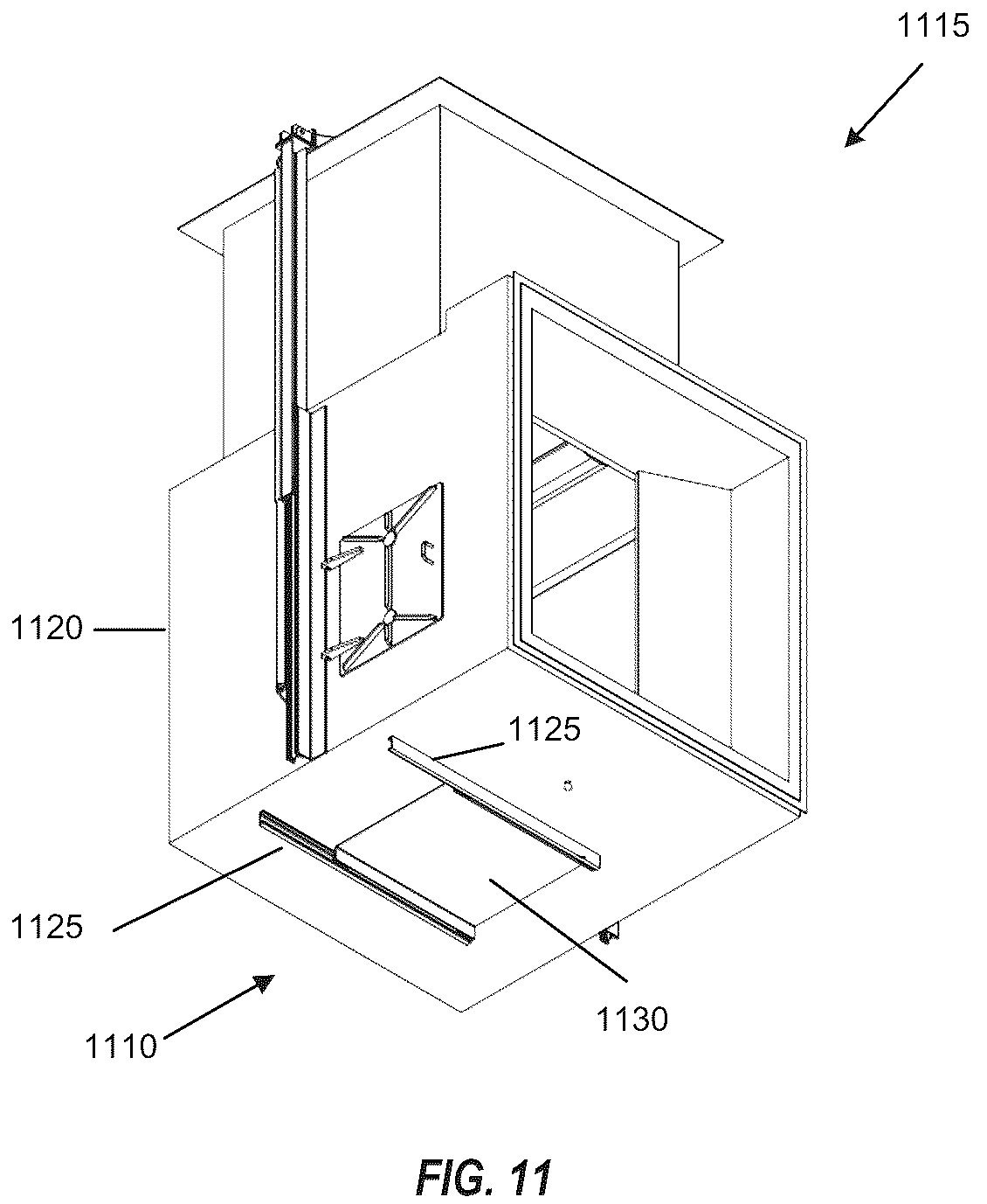 Patent US12320284 Figure 11 – Rotating and telescoping exhaust for air handling transport