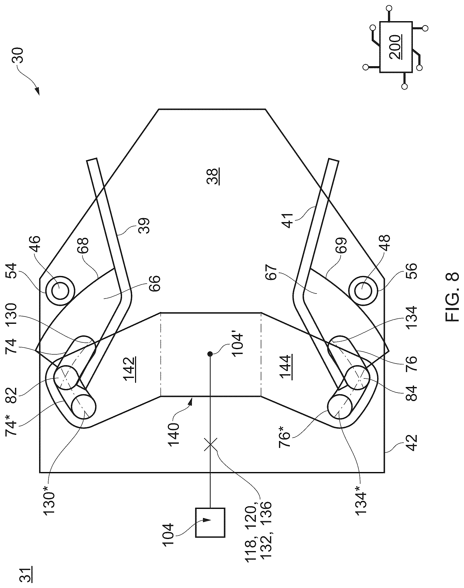 Patent US12320285 Figure 8 – Exhaust nozzle