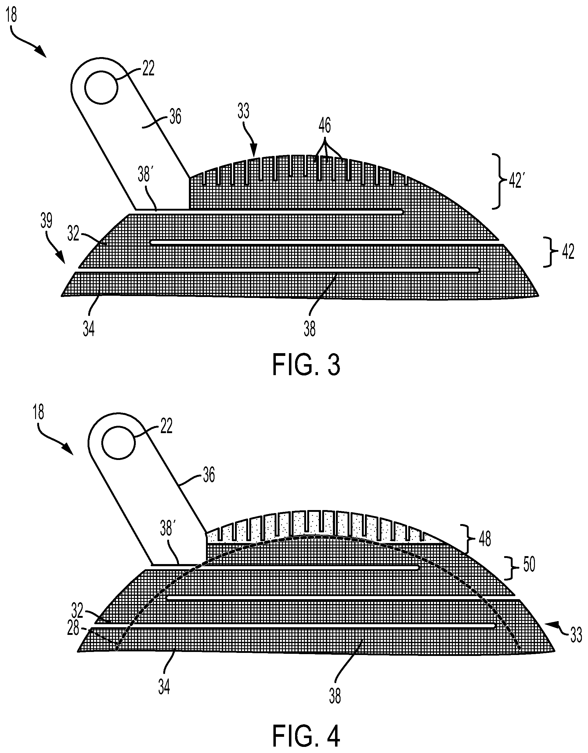Patent US12320286 Figure 3 – Electrical heaters having serpentine designs and selected dead zones for exhaust aftertreatment systems and assemblies
