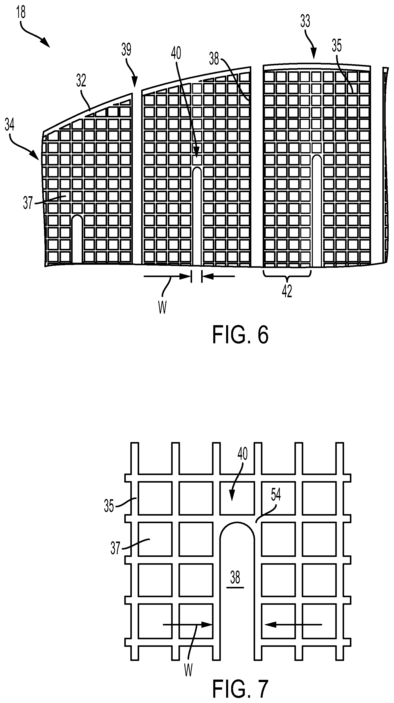 Patent US12320286 Figure 5 – Electrical heaters having serpentine designs and selected dead zones for exhaust aftertreatment systems and assemblies