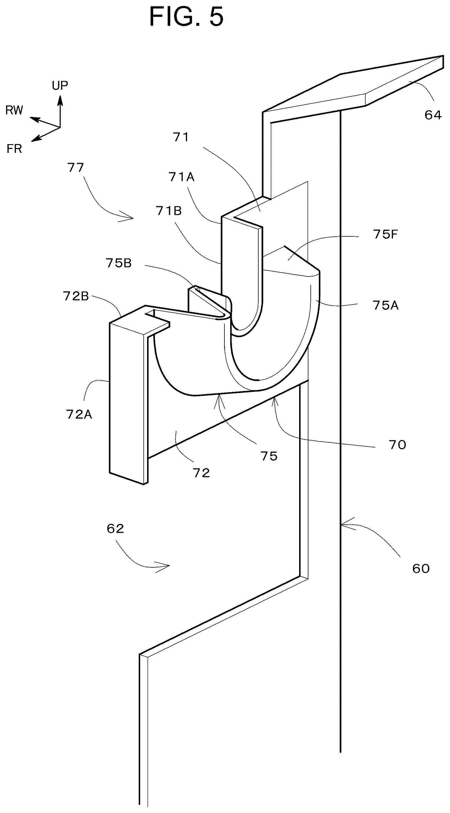 Patent US12320290 Figure 5 – Radiator pipe retention structure