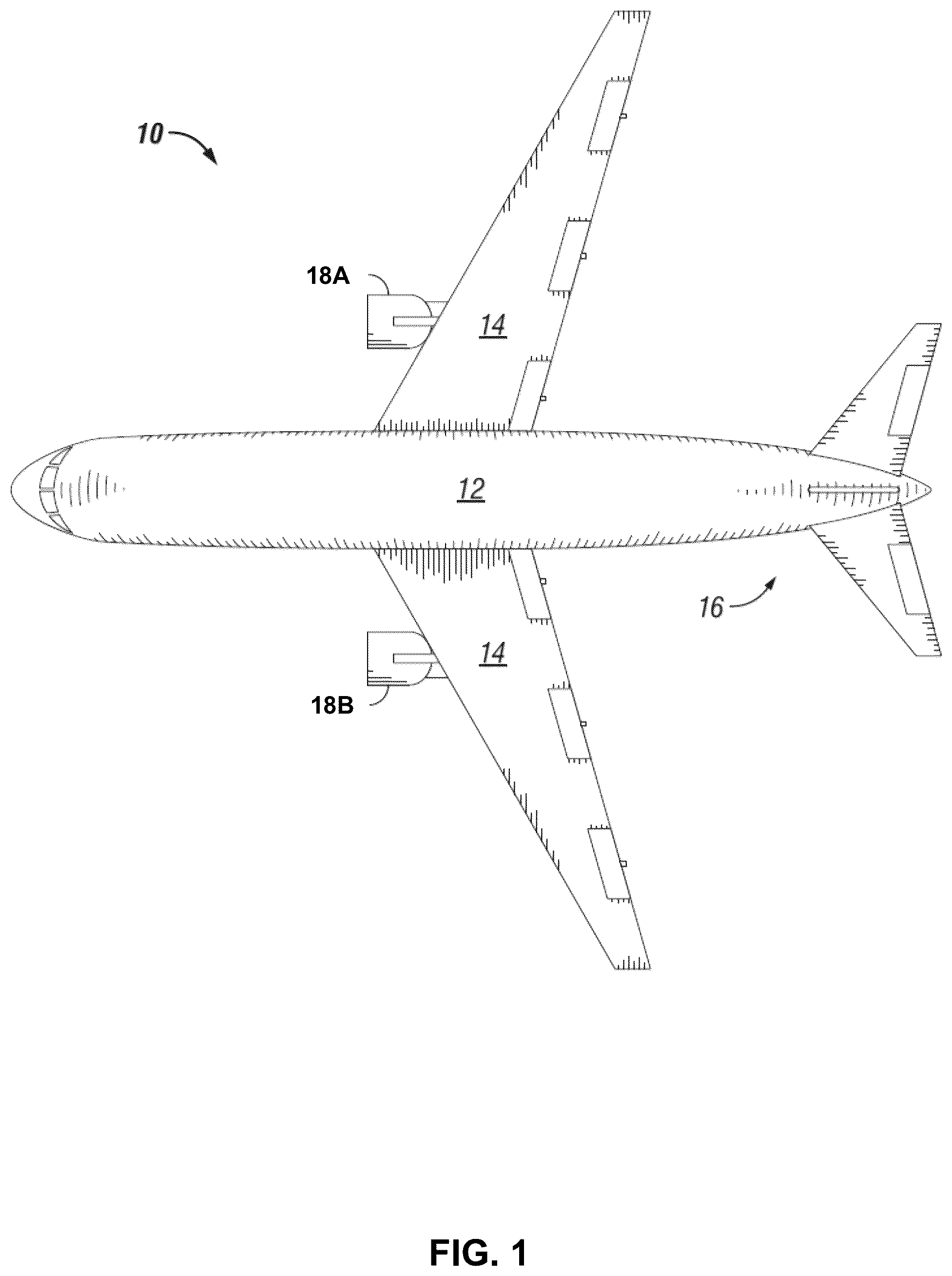 Patent US12320295 Figure 1 – Gas turbine engine system with generator
