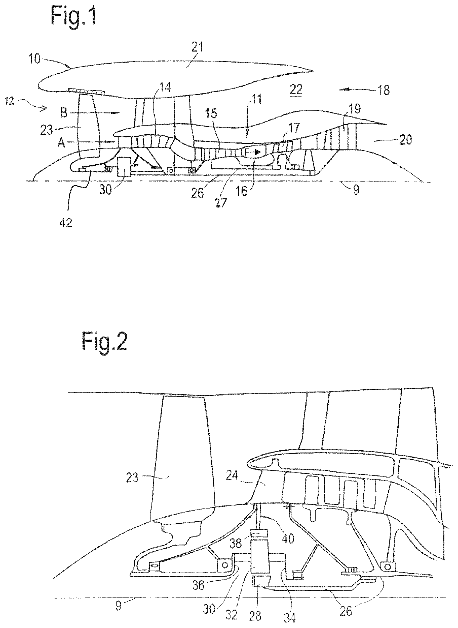 Patent US12320298 Figure 1 – Aircraft heat management