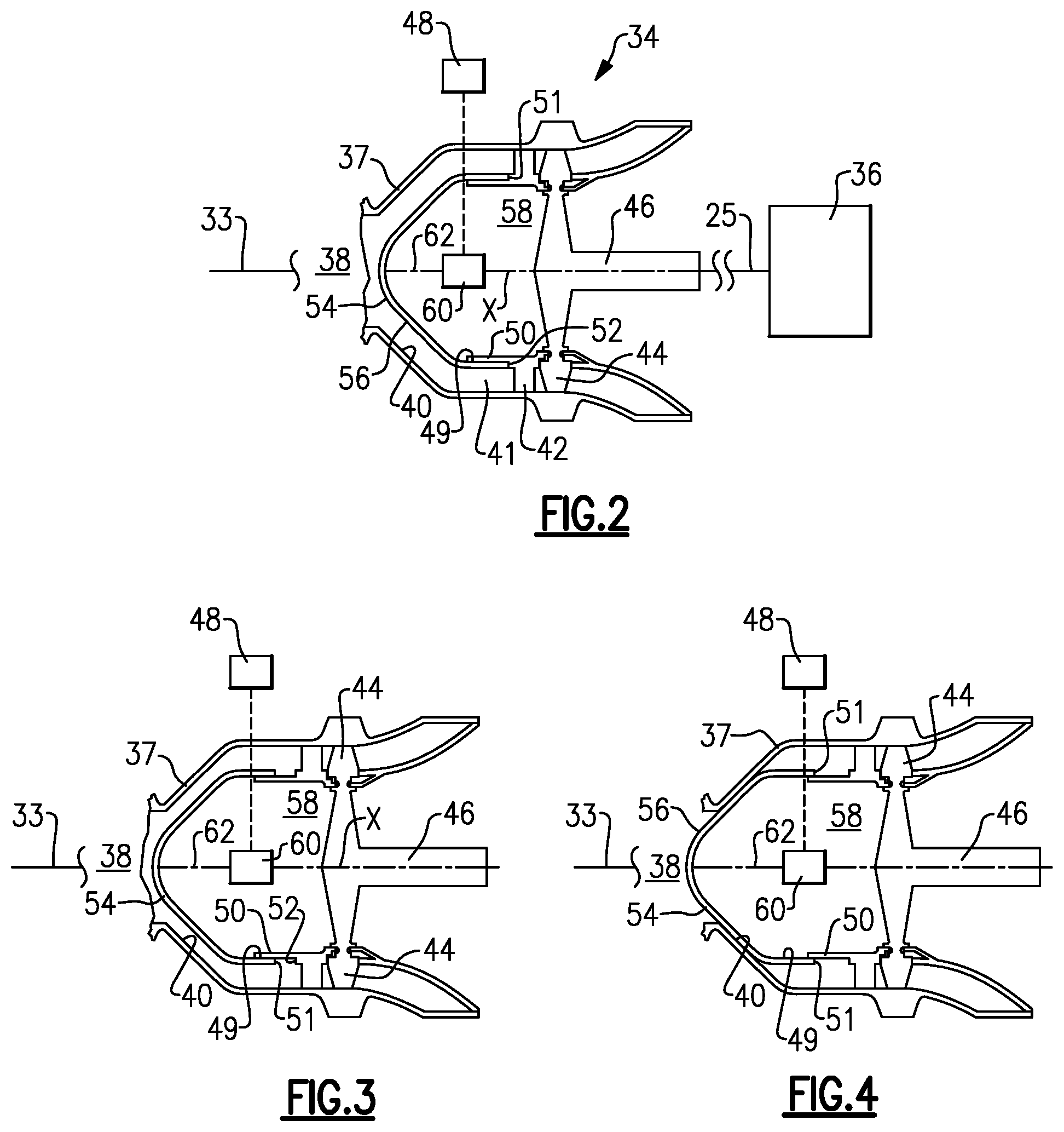 Patent US12320303 Figure 2 – Combined control valve and air turbine starter