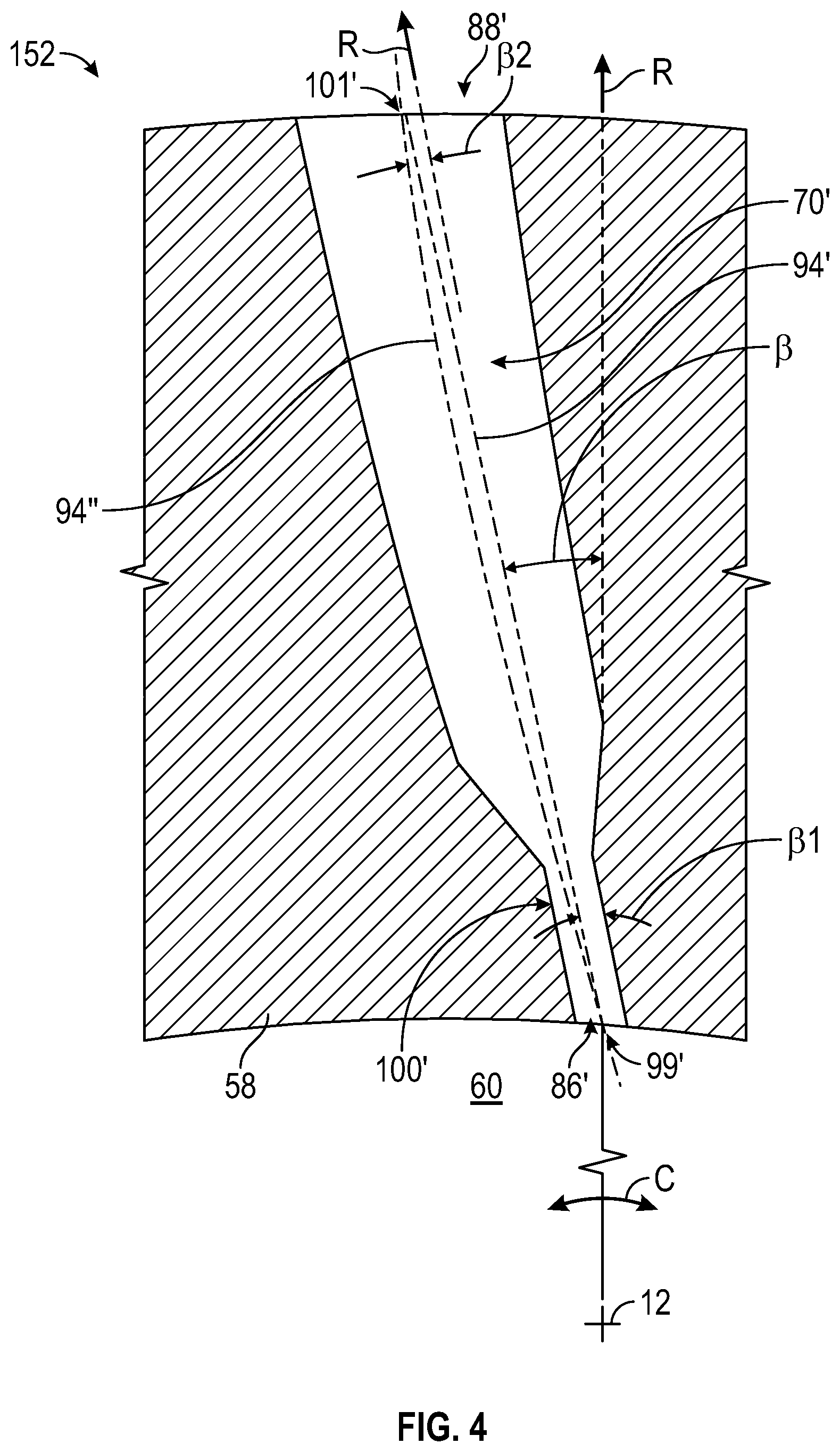 Patent US12320304 Figure 4 – Gas turbine engine including a compressor bleed air system
