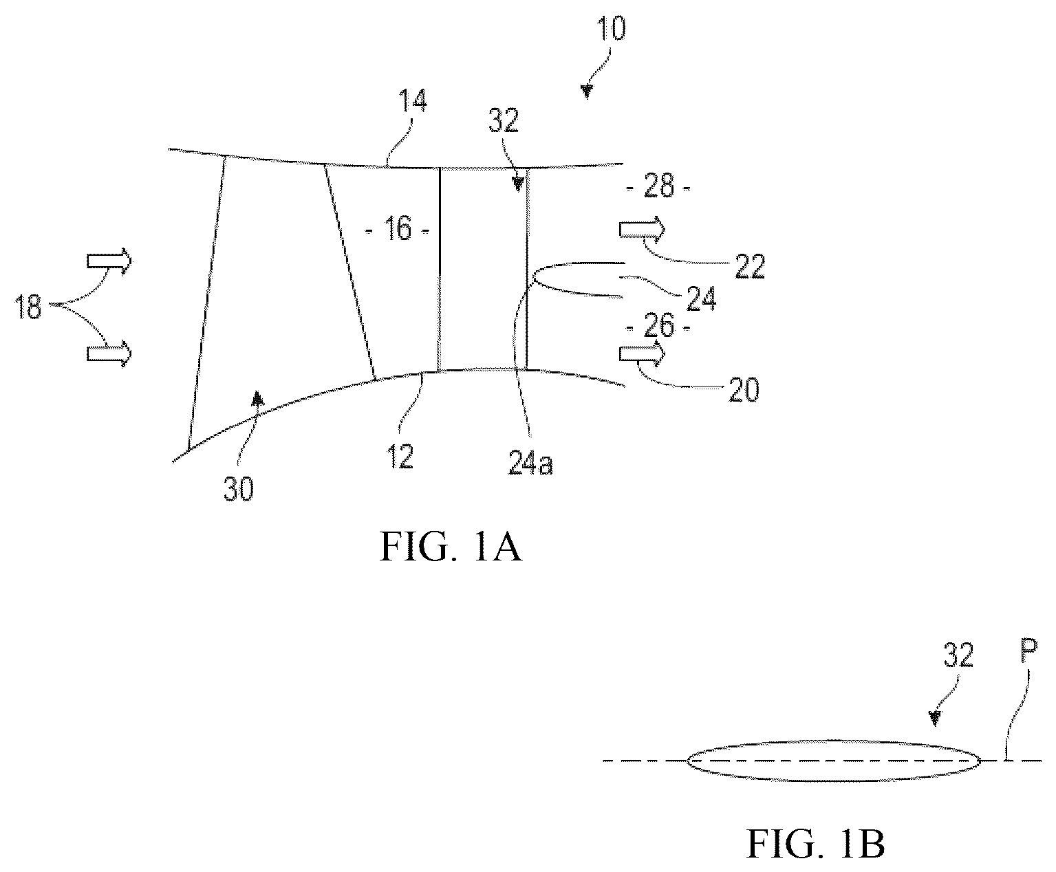 Patent US12320305 Figure 1 – Aircraft turbomachine