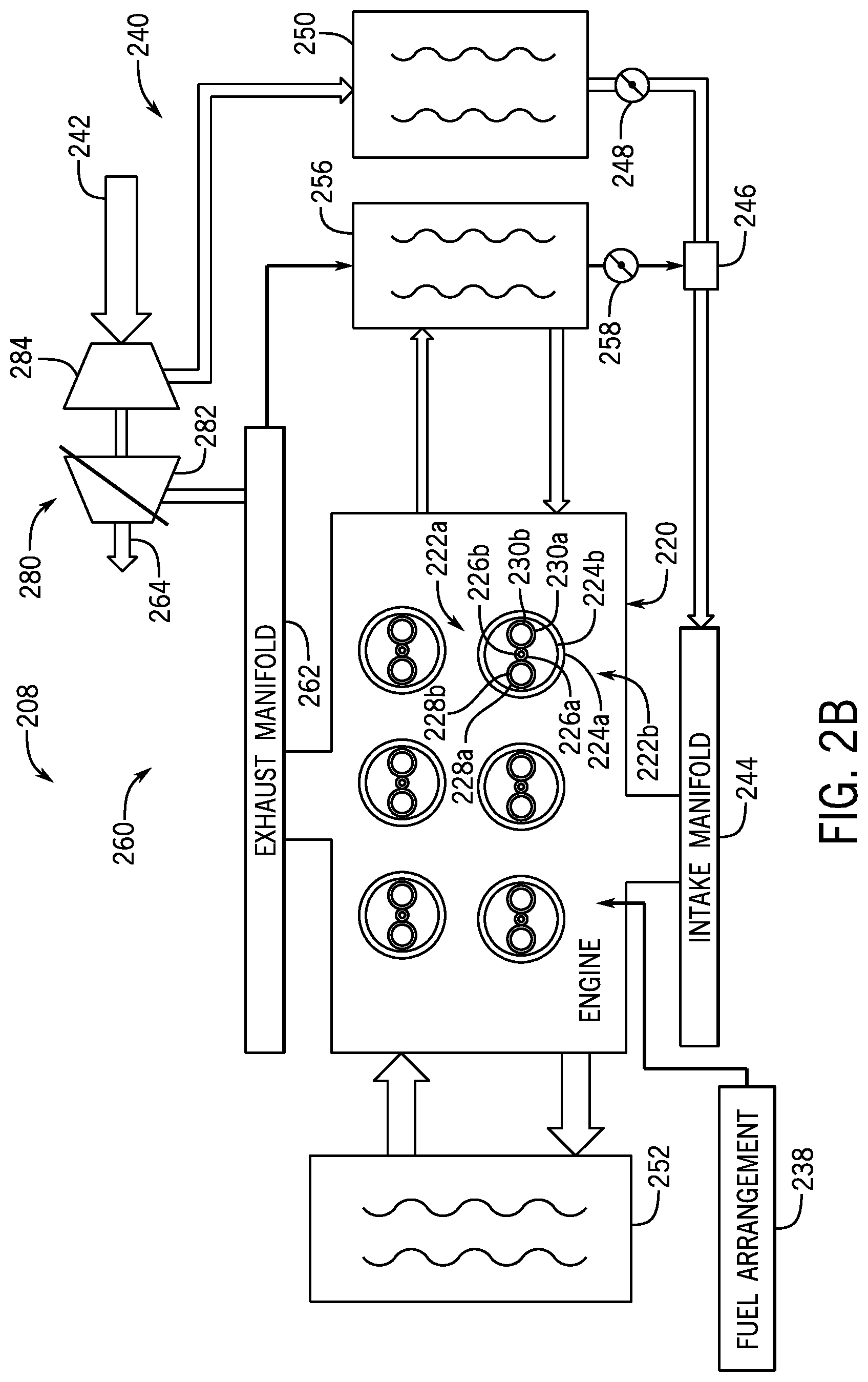 Patent US12320310 Figure 3 – Work vehicle compression ignition power system having thermally stratified engine combustion chambers