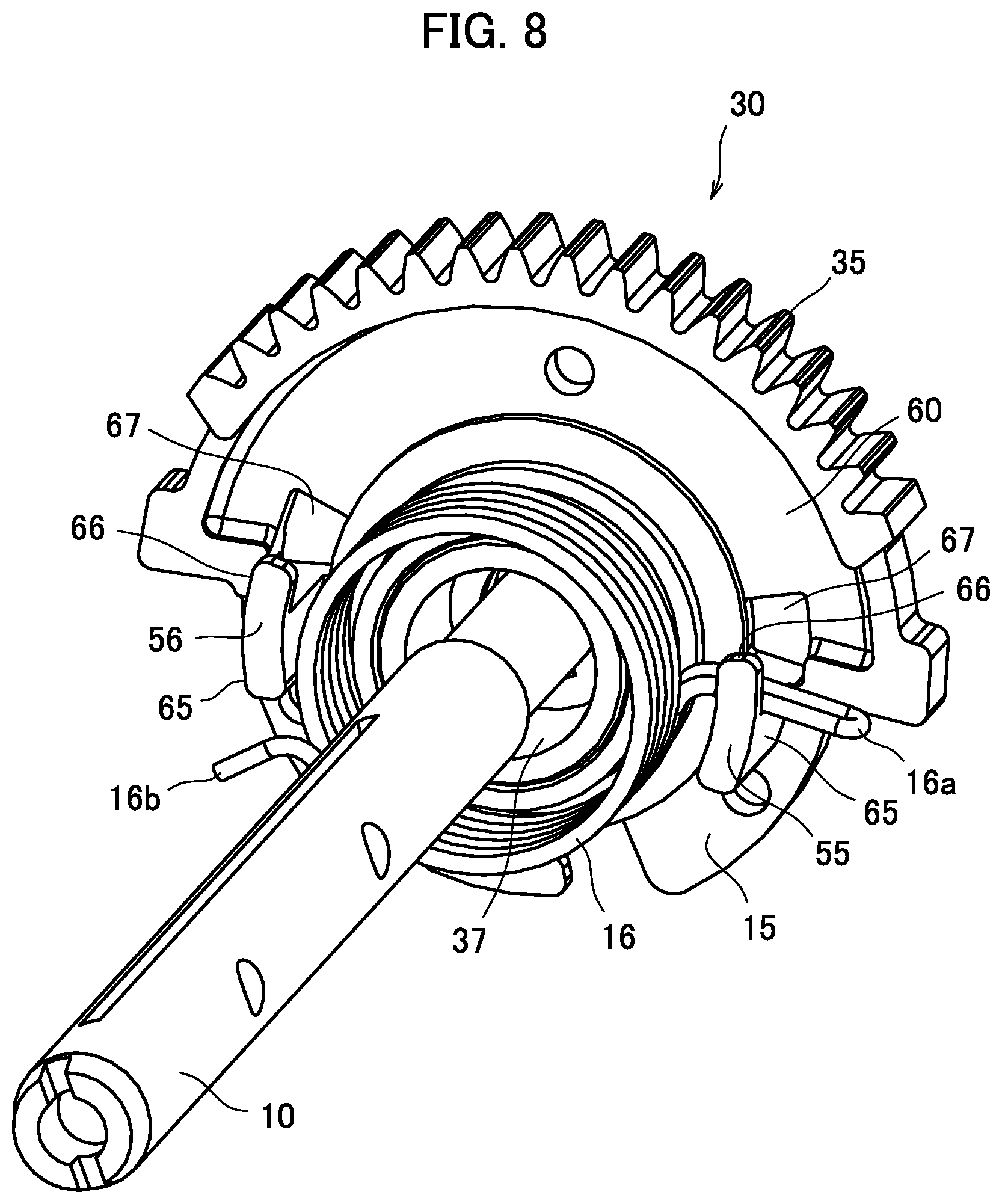 Patent US12320311 Figure 7 – Valve device
