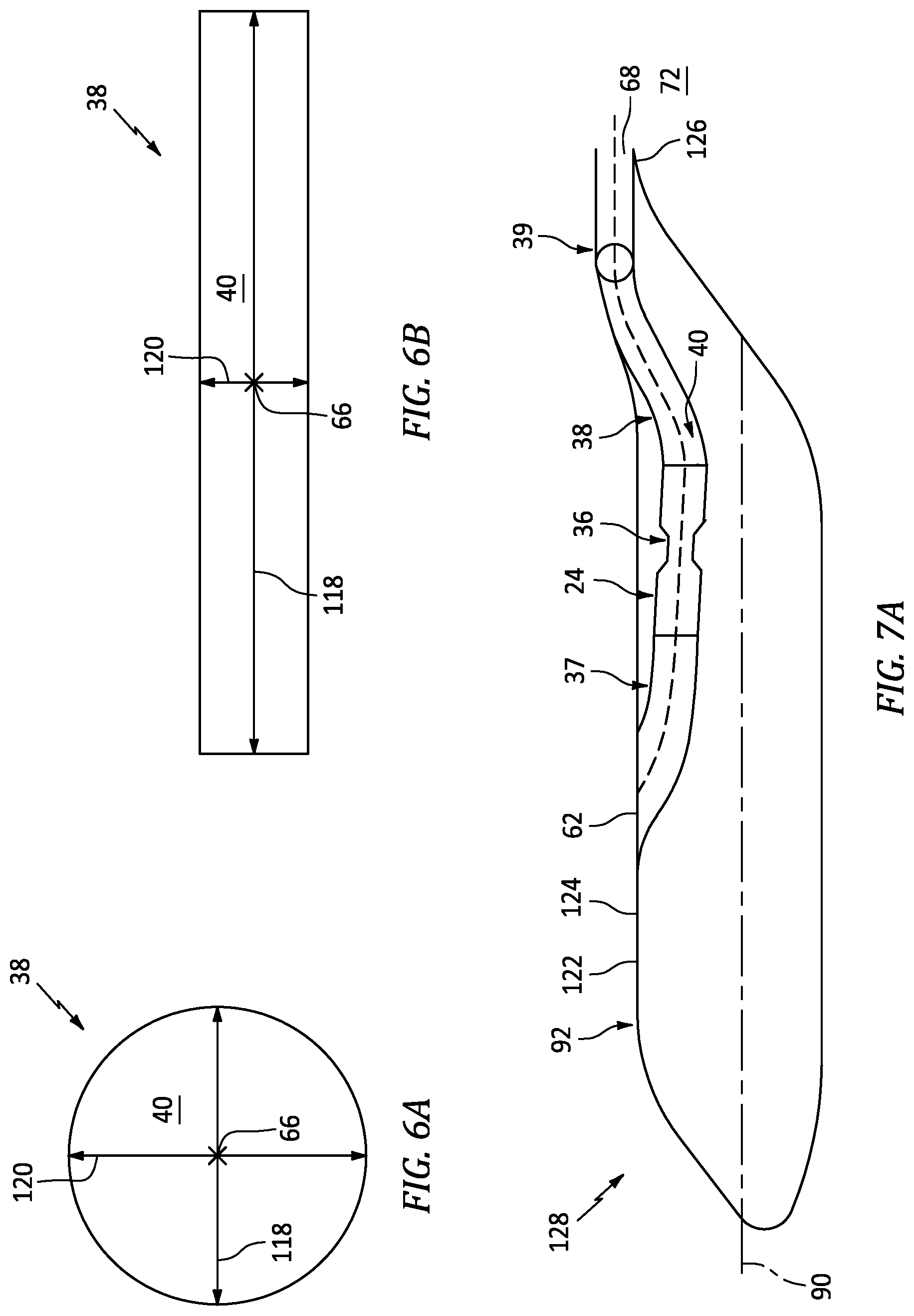 Patent US12320313 Figure 6 – Vectoring exhaust nozzle for an aircraft powerplant