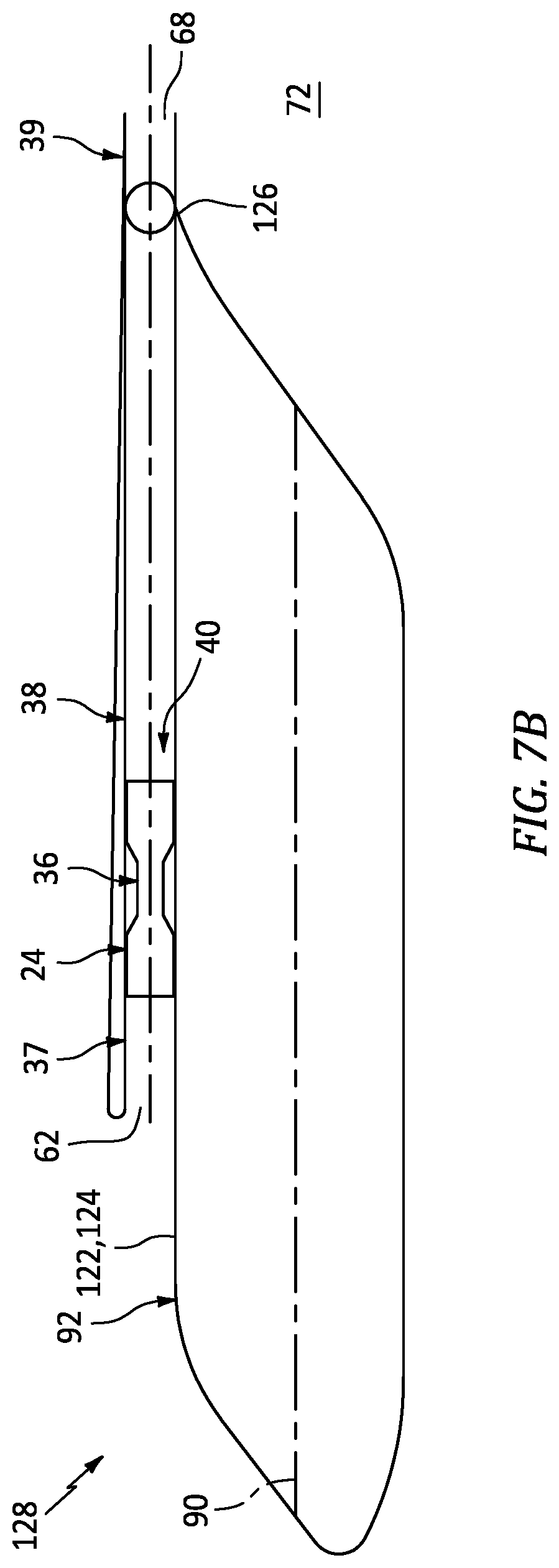 Patent US12320313 Figure 7 – Vectoring exhaust nozzle for an aircraft powerplant