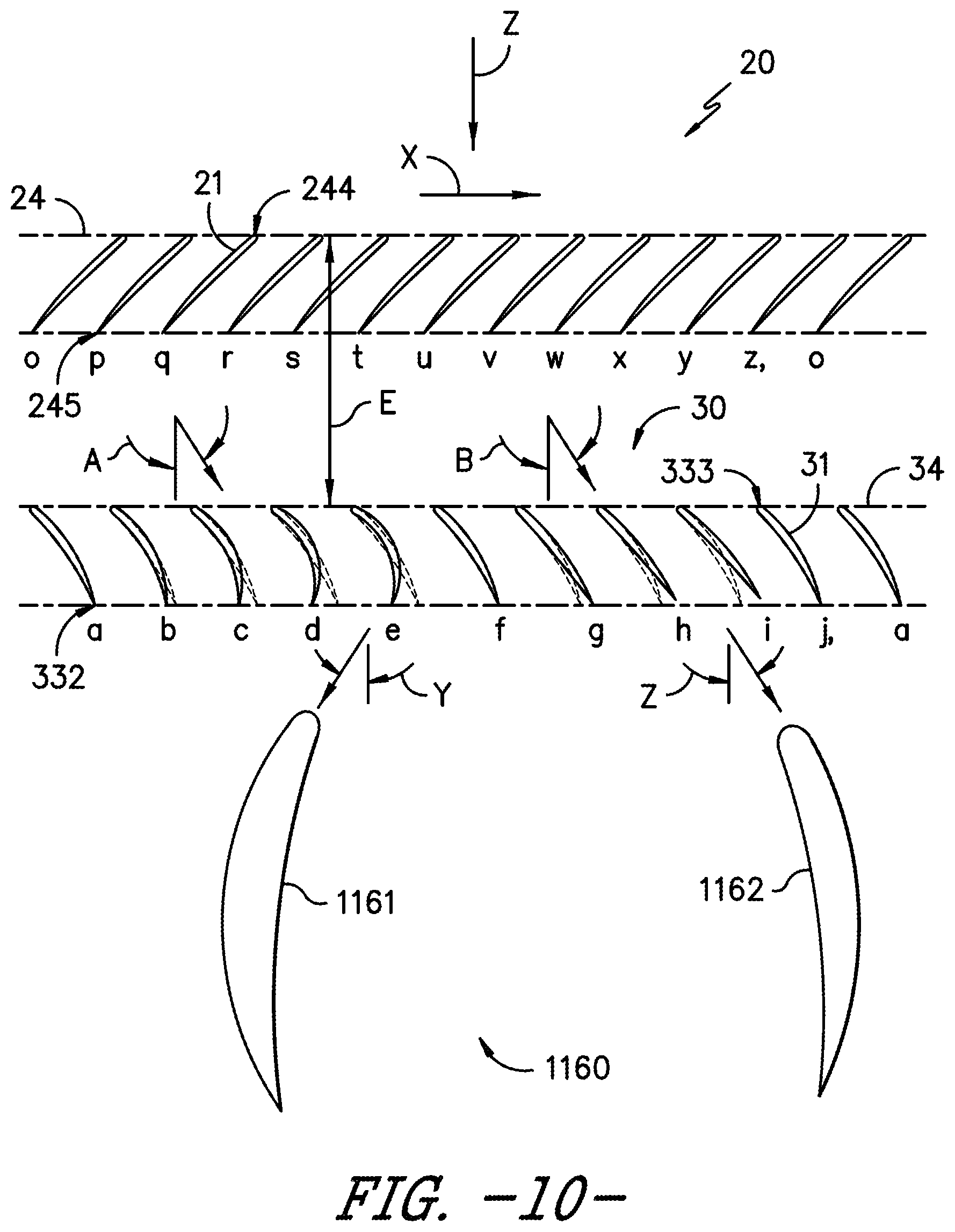 Patent US12320315 Figure 8 – Unducted single rotor engine and method for operation